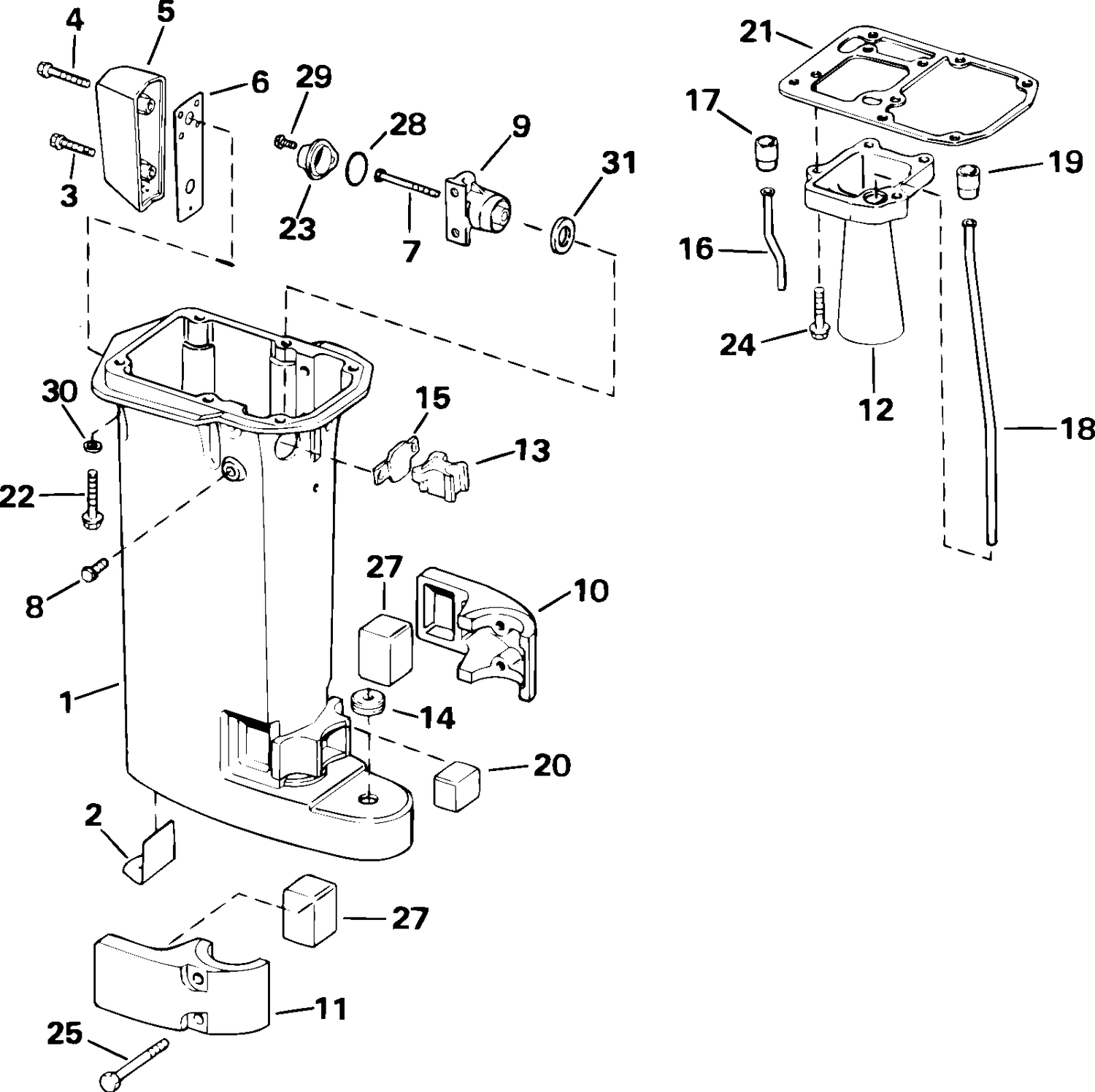 EXHAUST HOUSING
