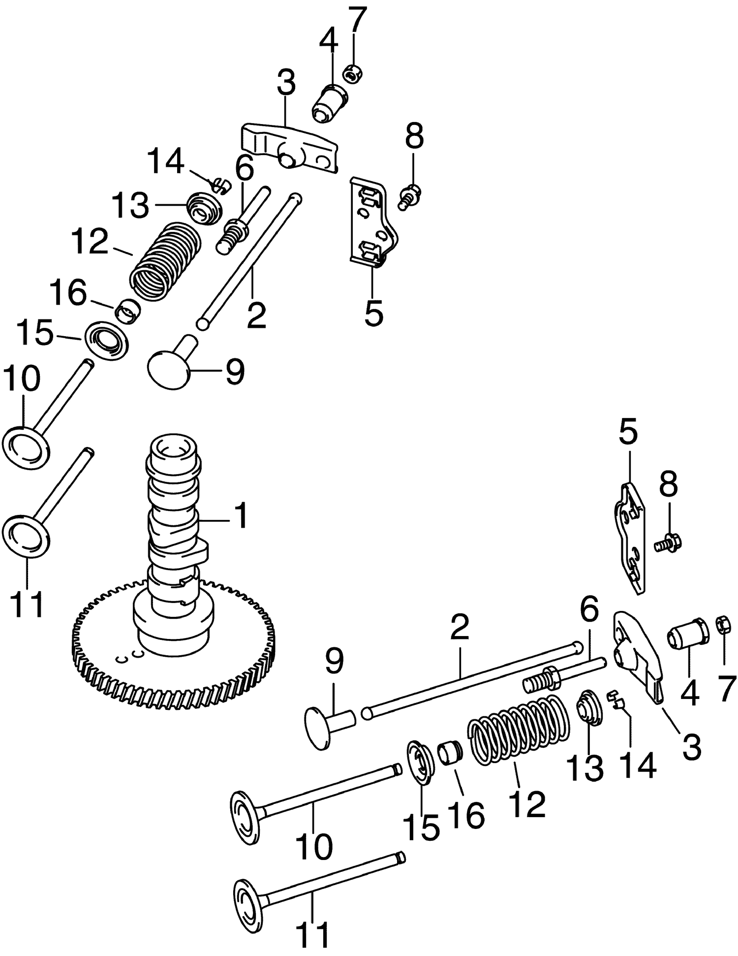 CAMSHAFT & VALVES