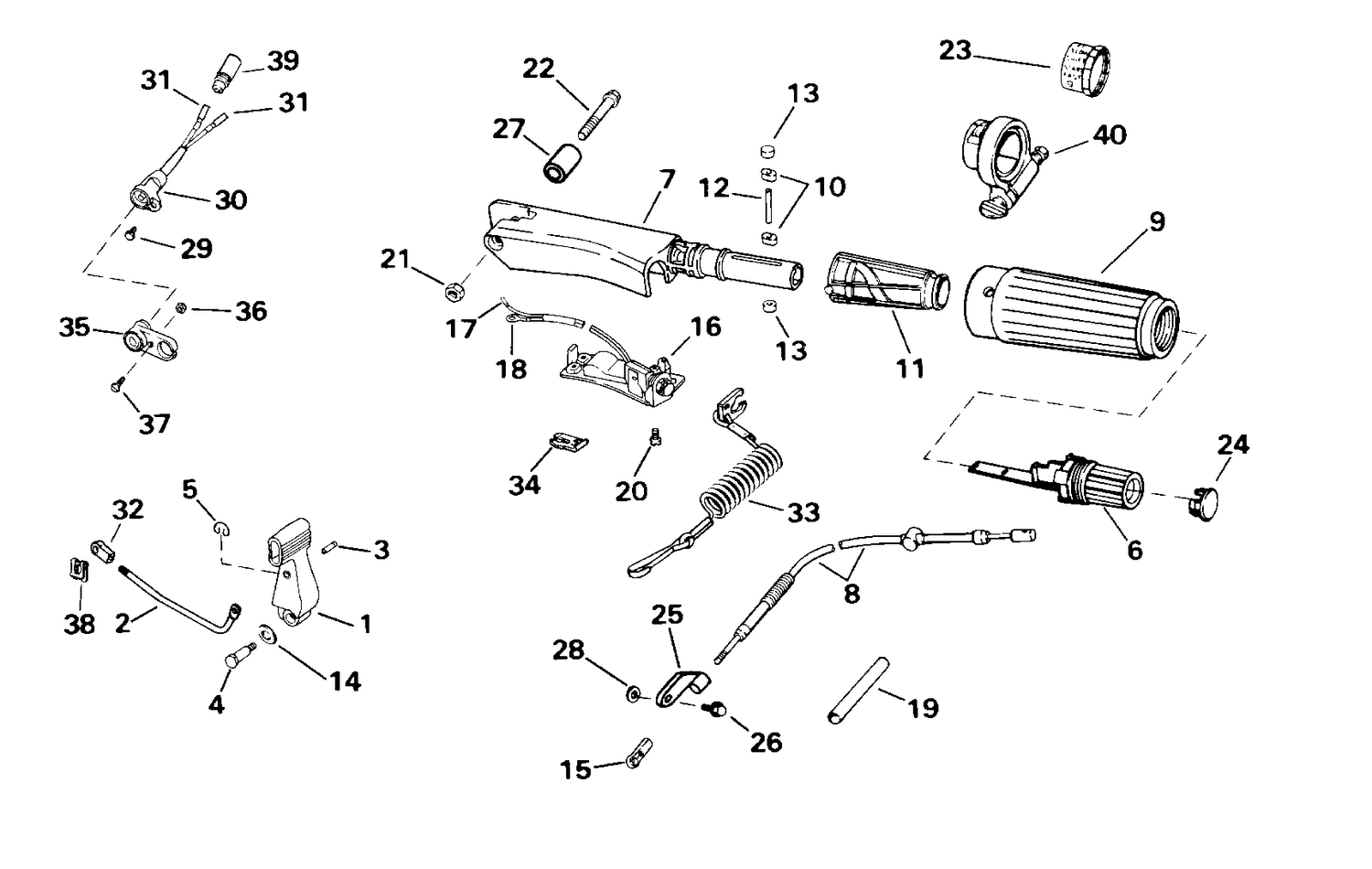 STEERING & SHIFT HANDLE