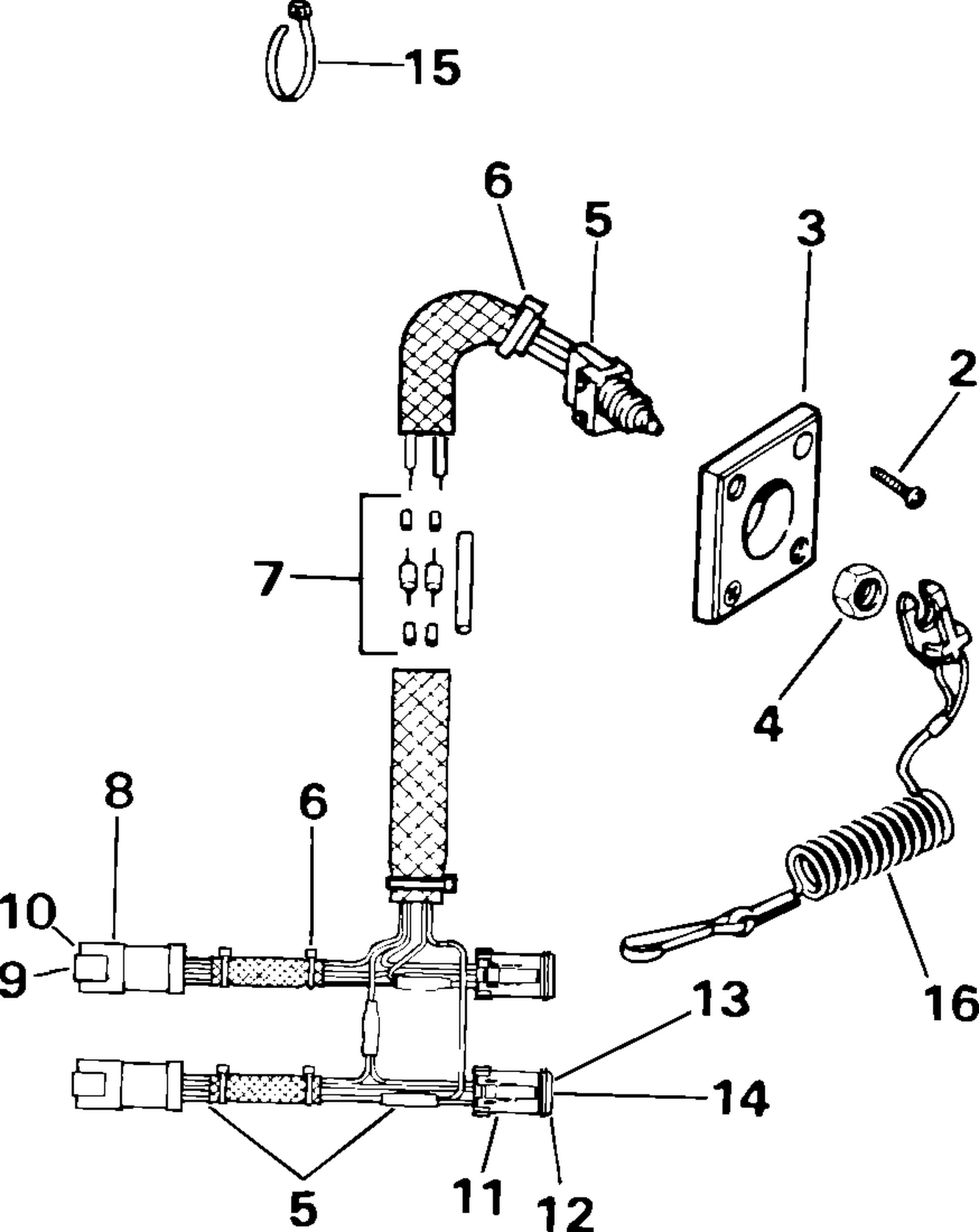 REMOTE STOP SWITCH - DUAL ENGINE