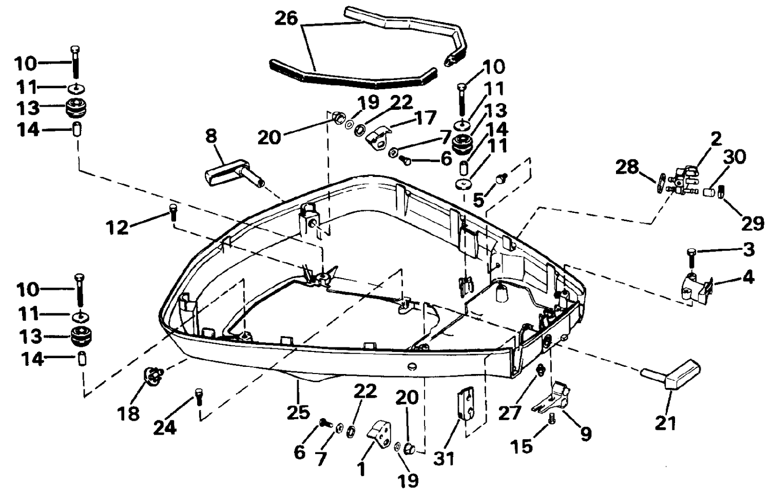 LOWER ENGINE COVER
