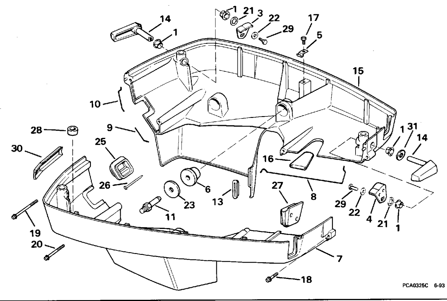 LOWER ENGINE COVER