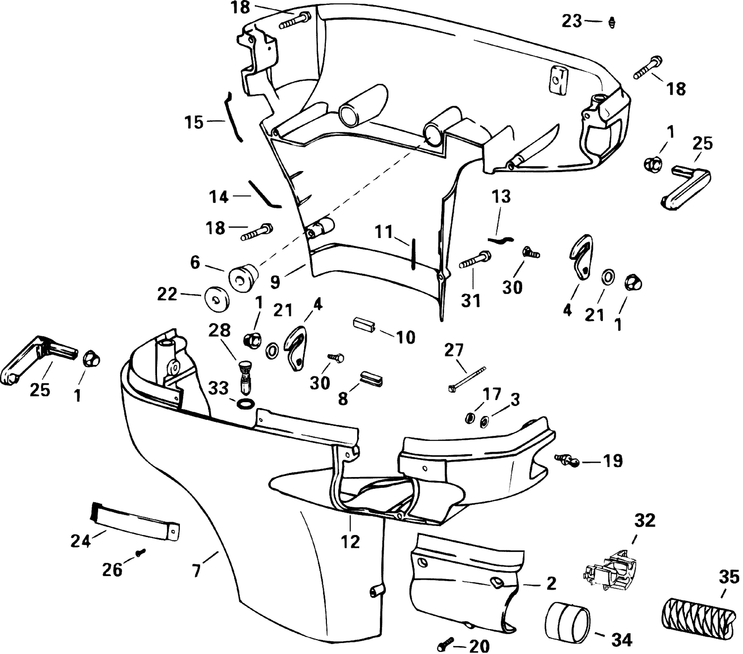 LOWER ENGINE COVER