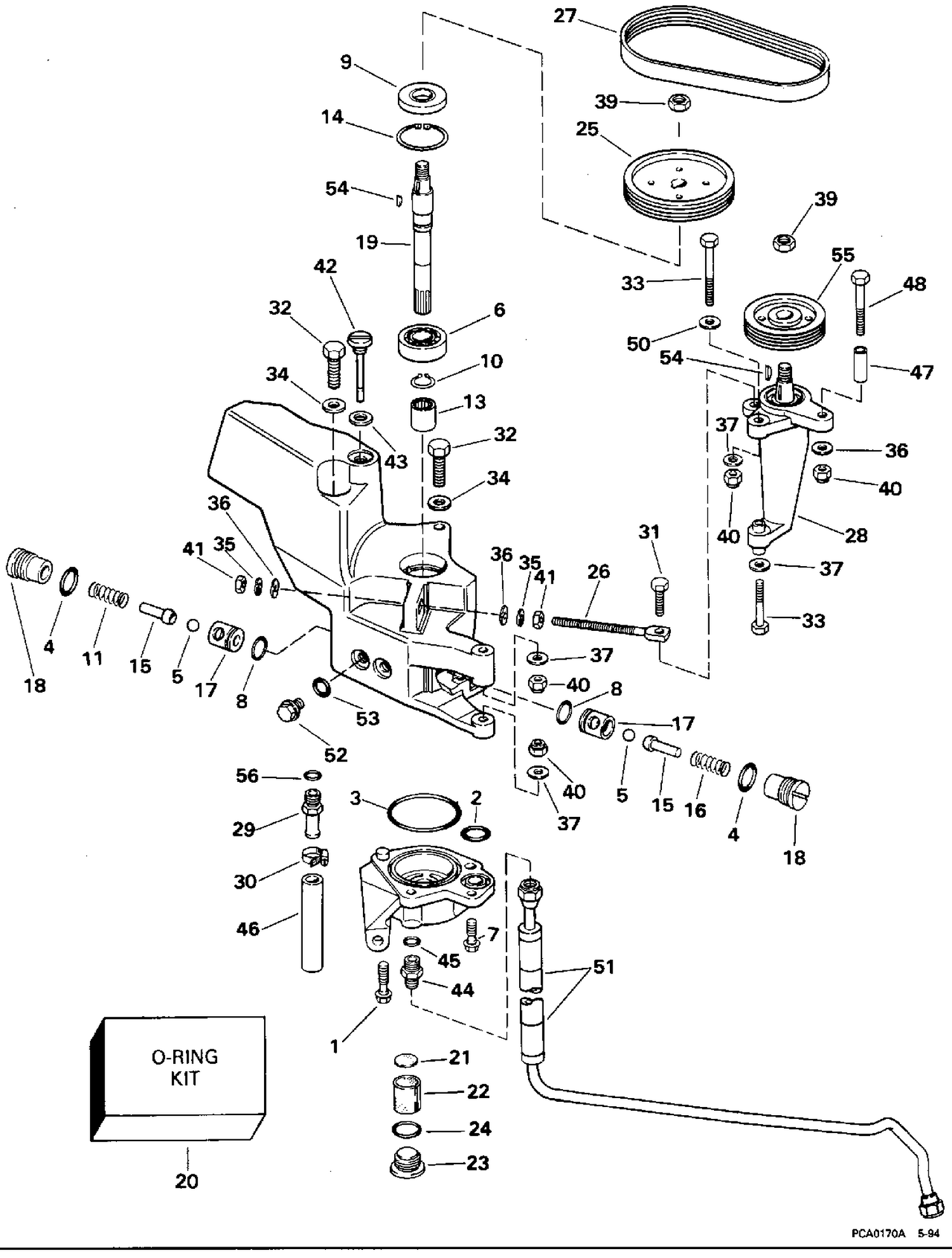 POWER STEERING PUMP ASSEMBLY