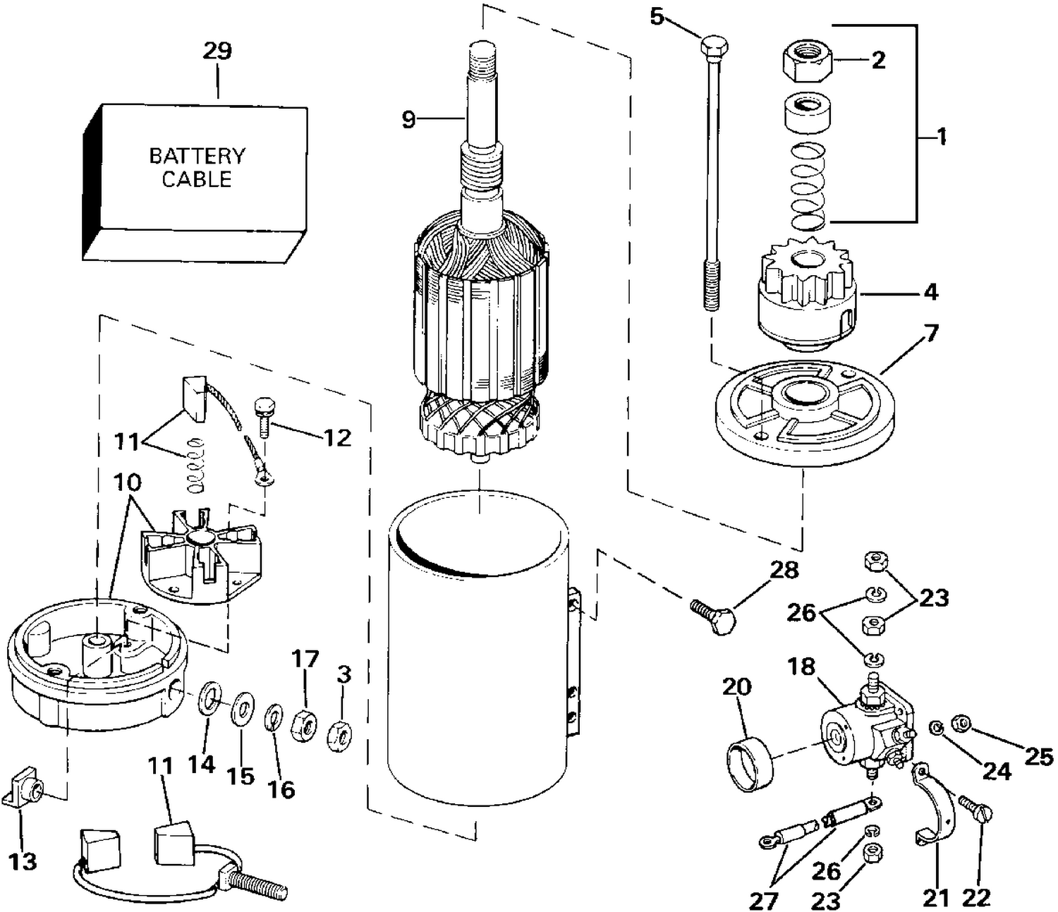 ELECTRIC STARTER & SOLENOID