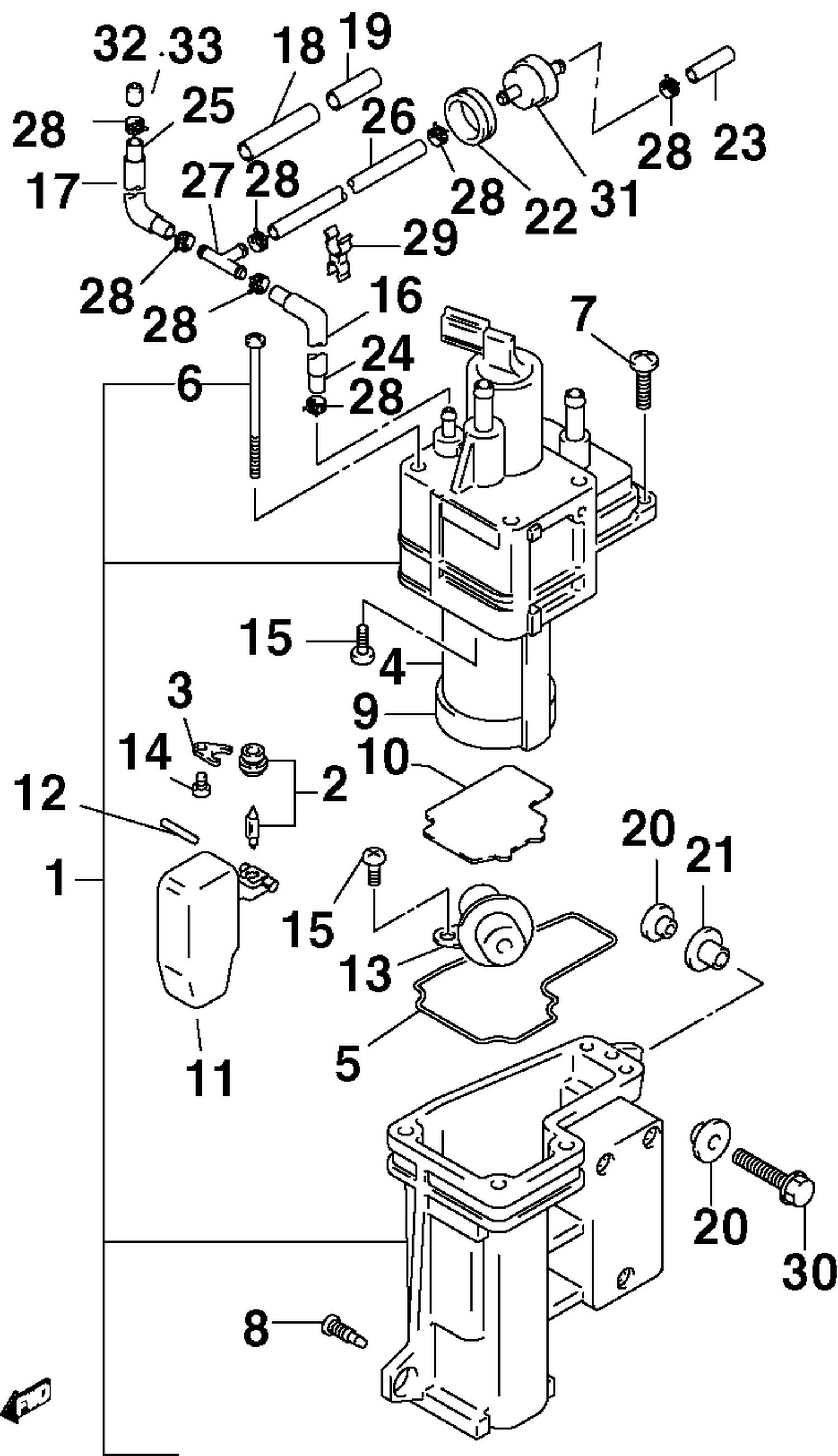 FUEL VAPOR SEPARATOR