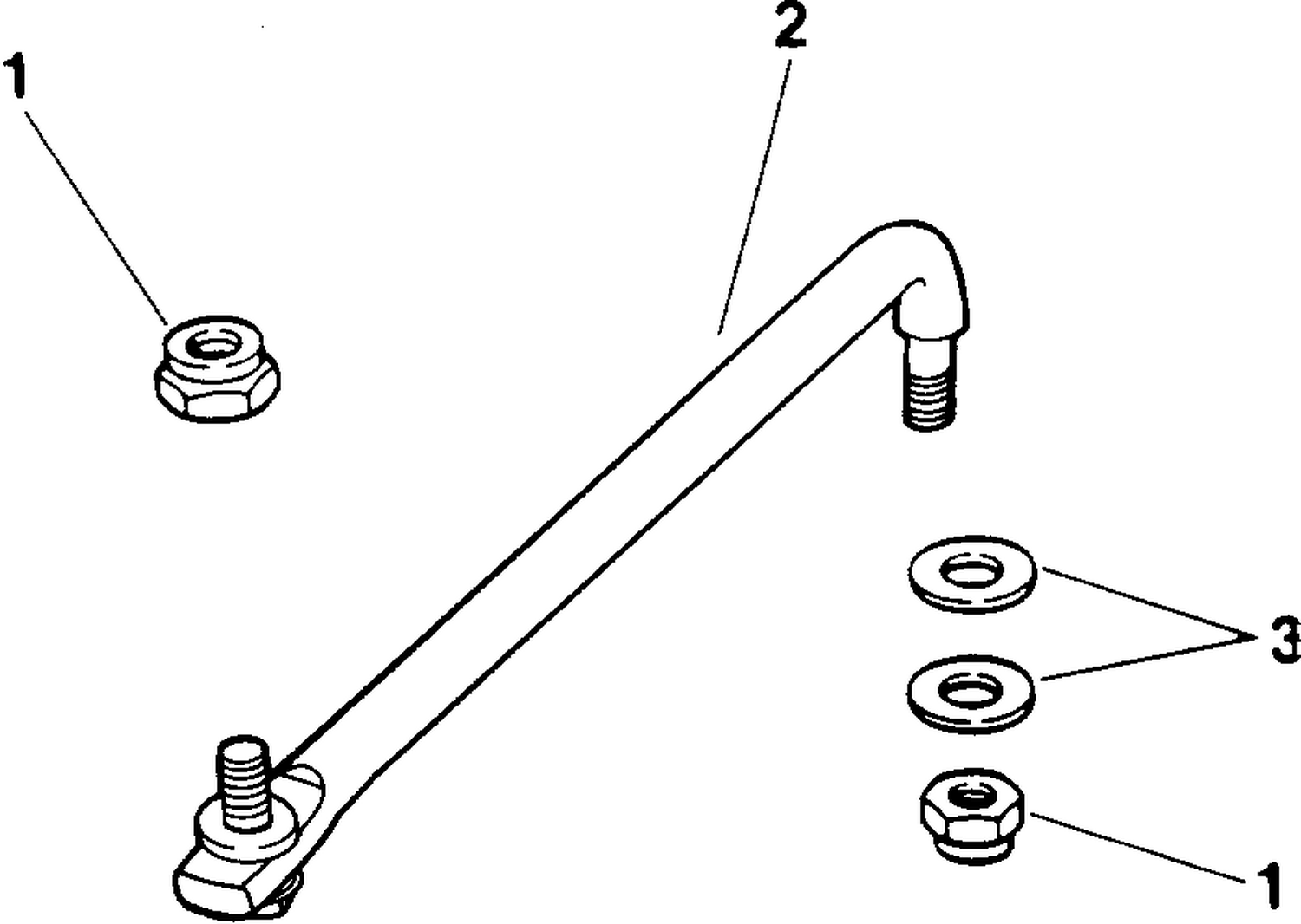STEERING LINK KIT - 185ESX, 200TX, 225TL, TX