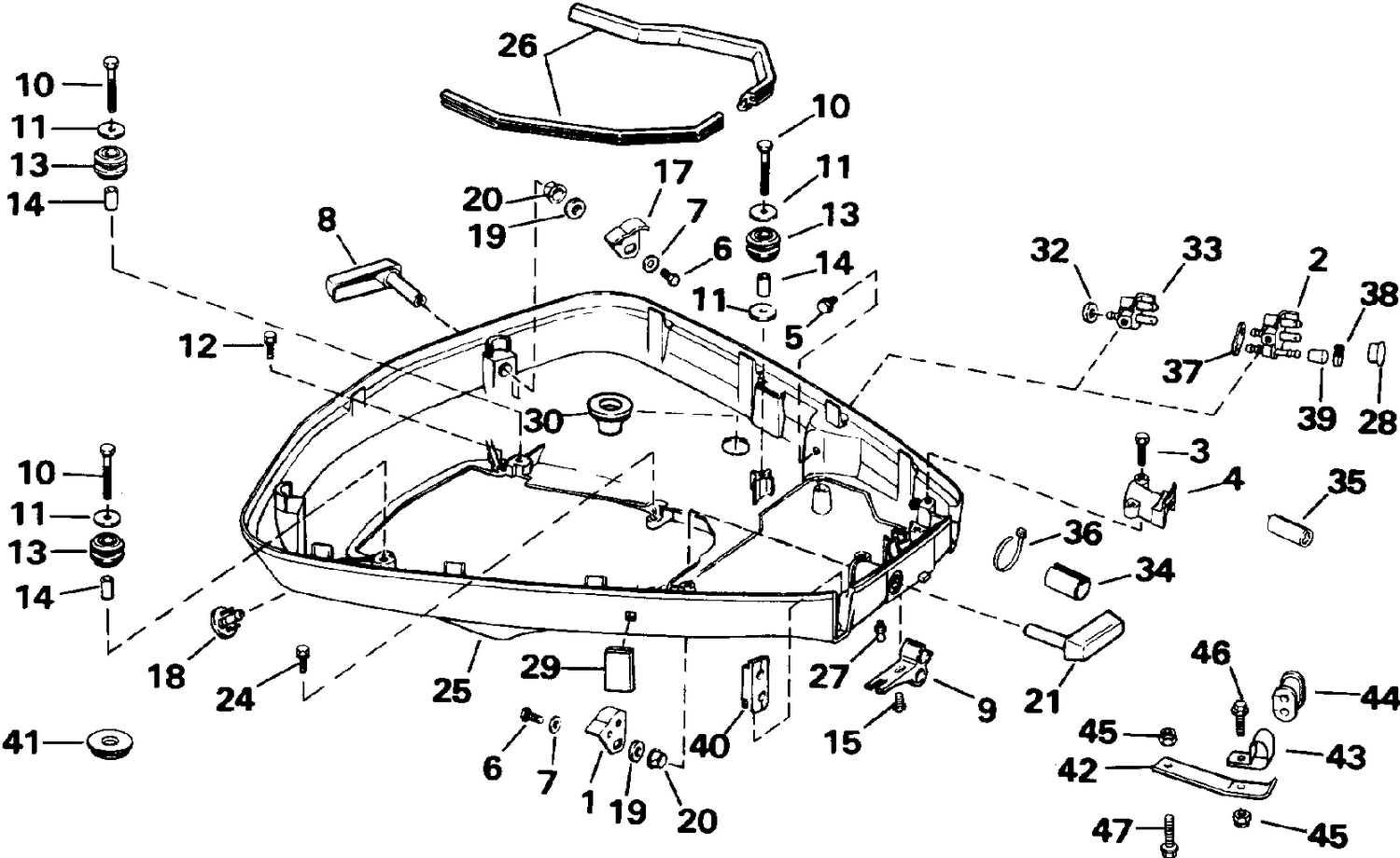 LOWER ENGINE COVER