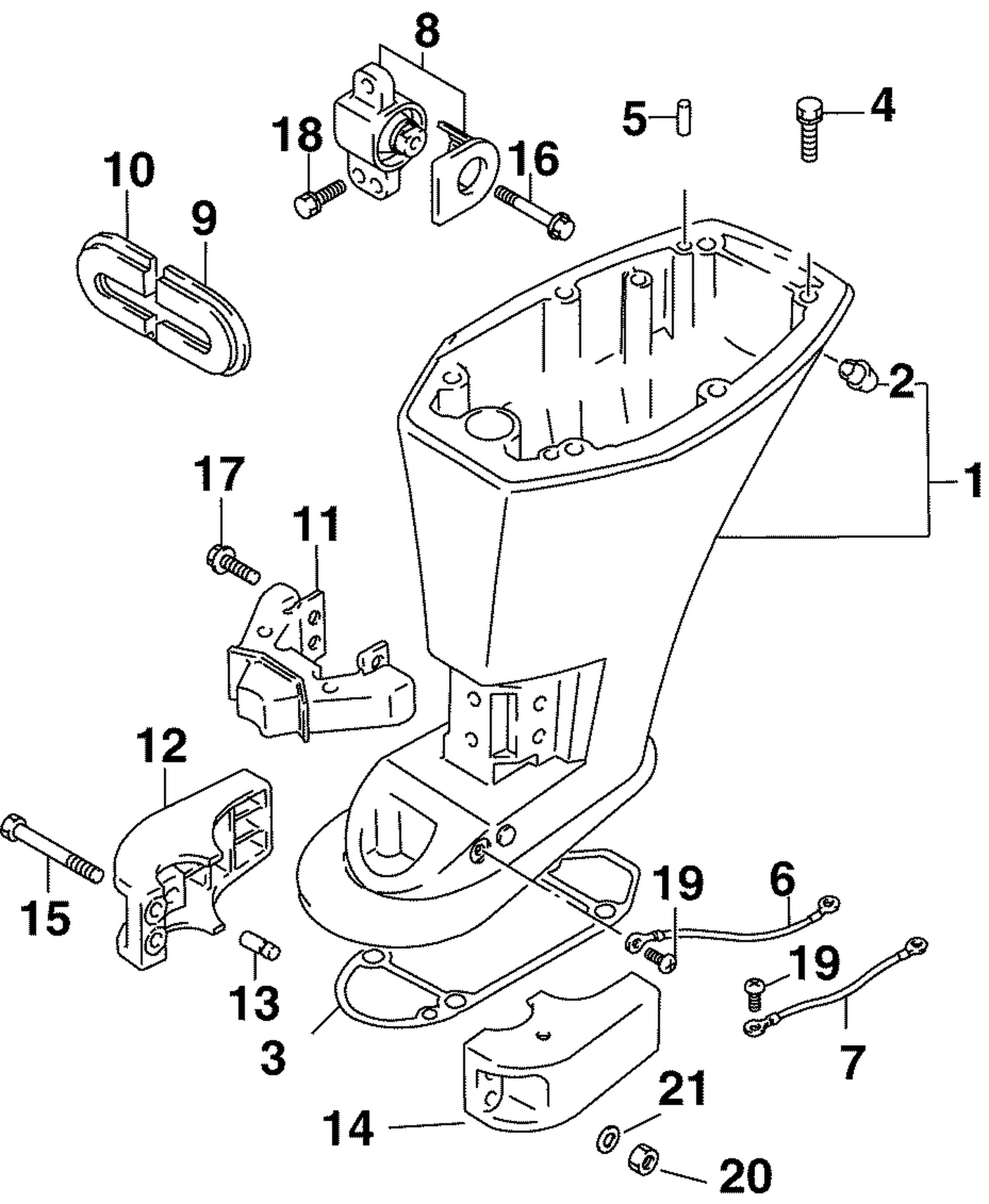 DRIVESHAFT HOUSING
