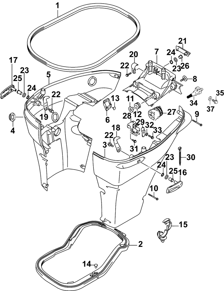 LOWER ENGINE COVER