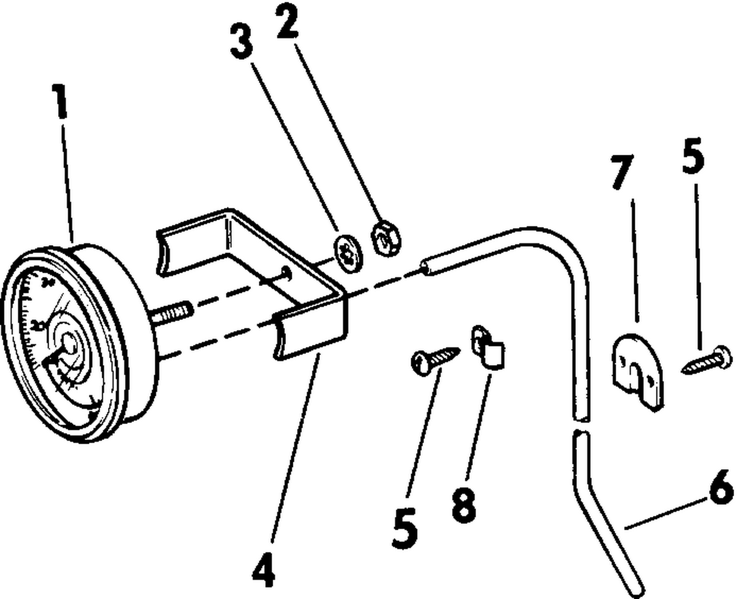 SPEEDOMETER KIT-FLUSH MOUNT