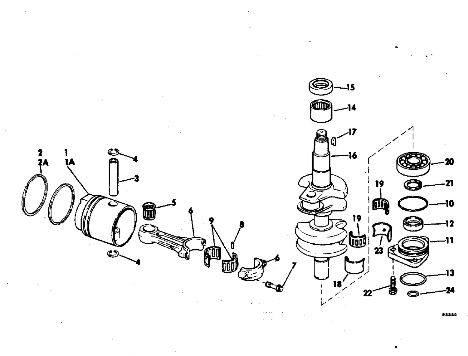 CRANKSHAFT & PISTON