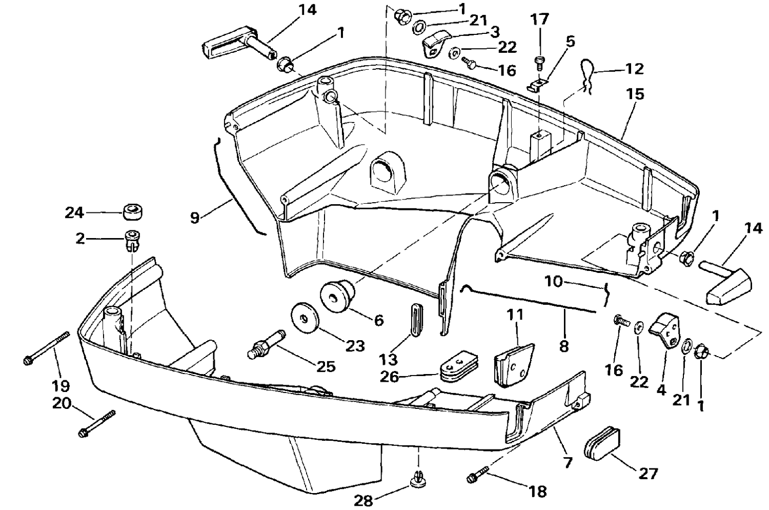LOWER ENGINE COVER