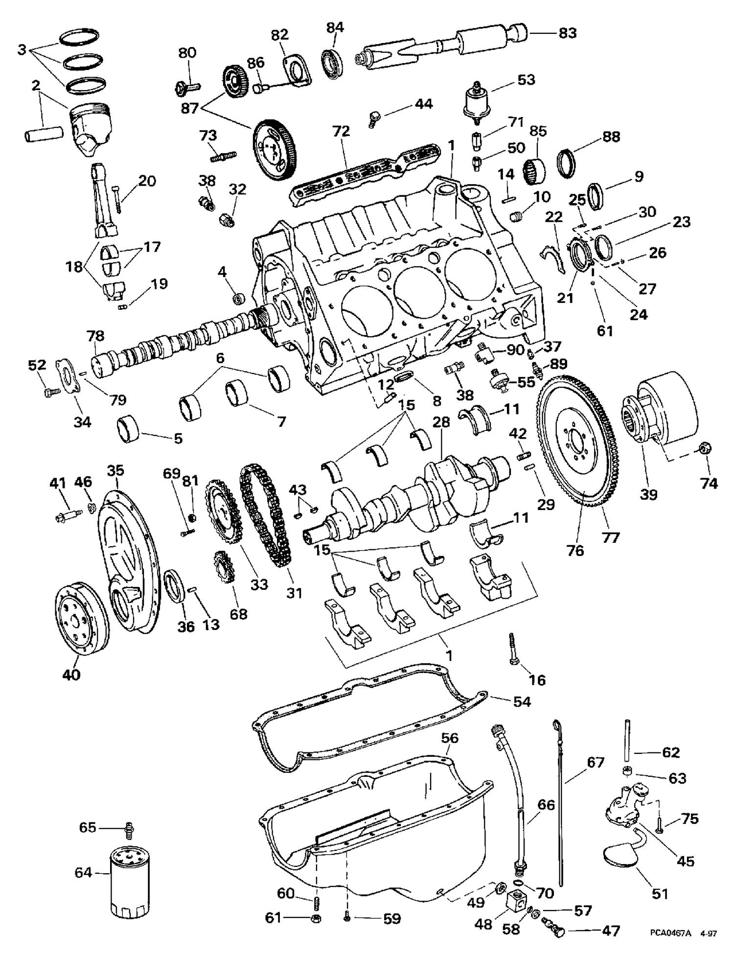 CRANKCASE & OIL PAN
