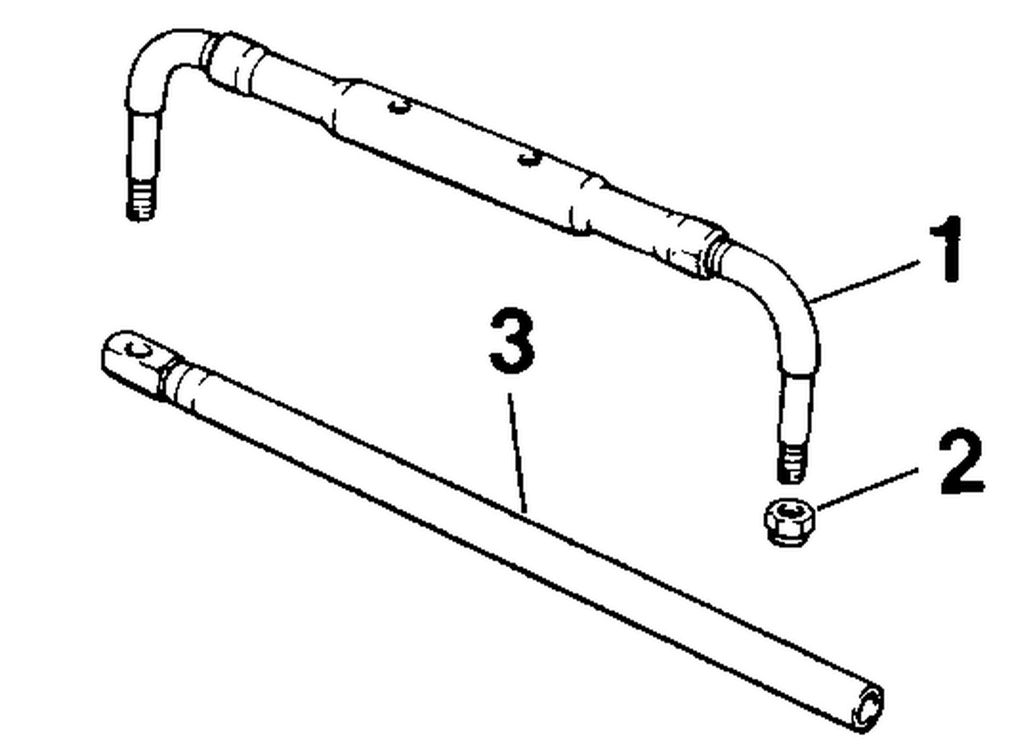 DUAL ENG. TIE BAR KIT-STARBOARD TO PORT V-6 & V-8 PWR STRNG