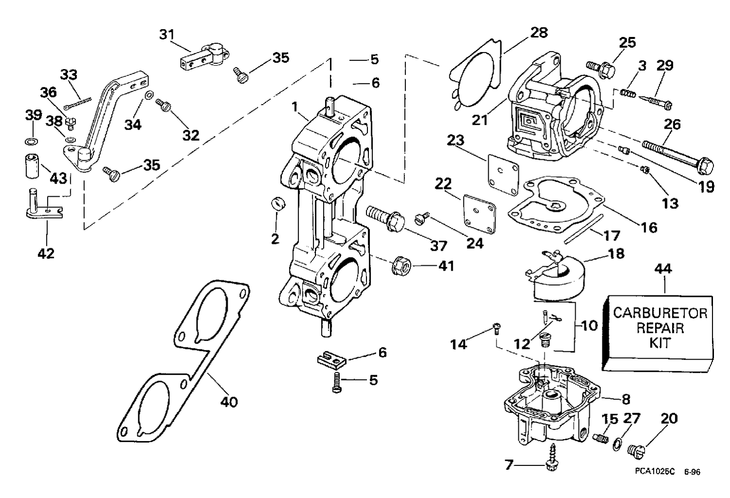 CARBURETOR & LINKAGE