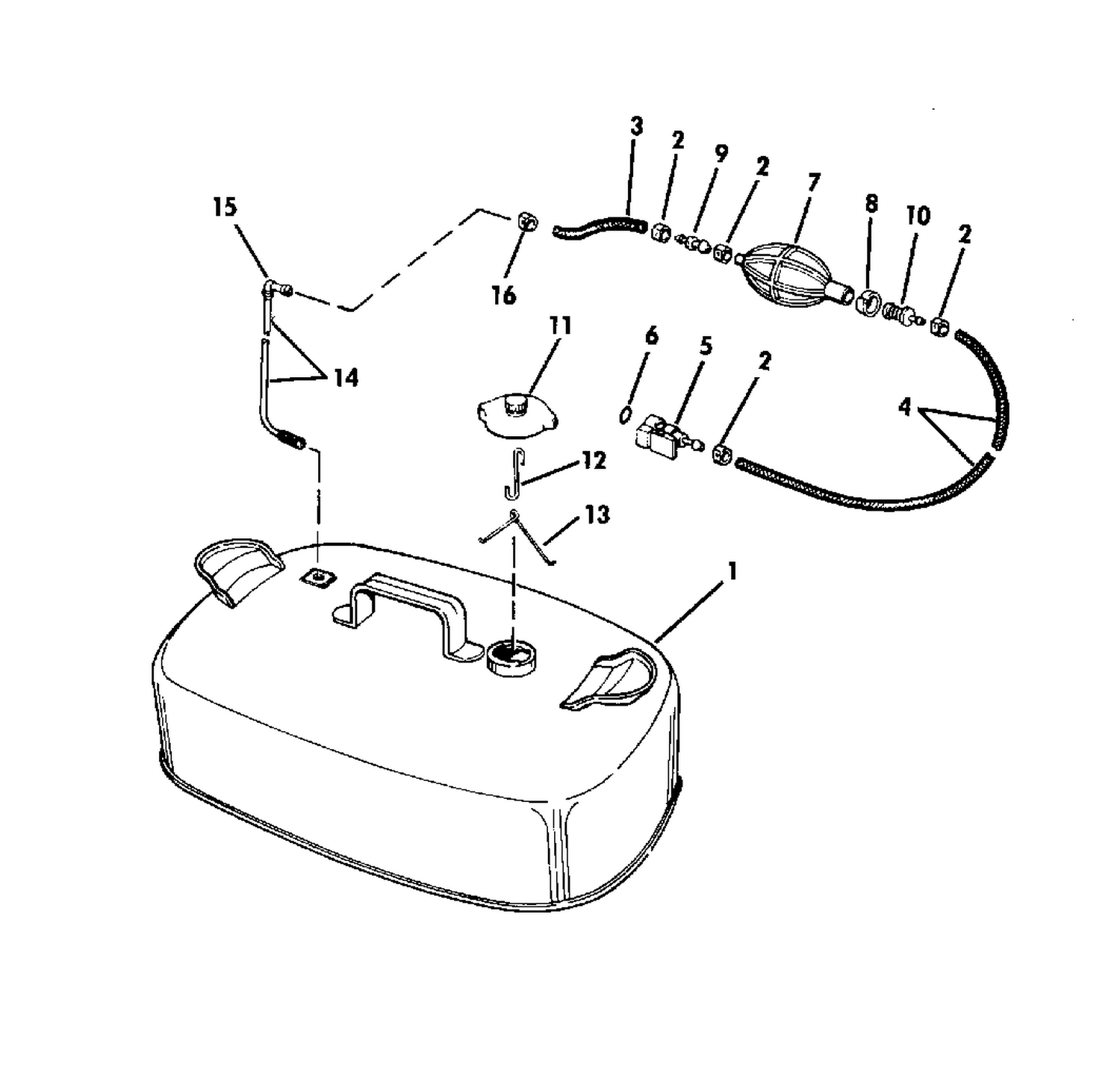 3 GALLON FUEL TANK KIT