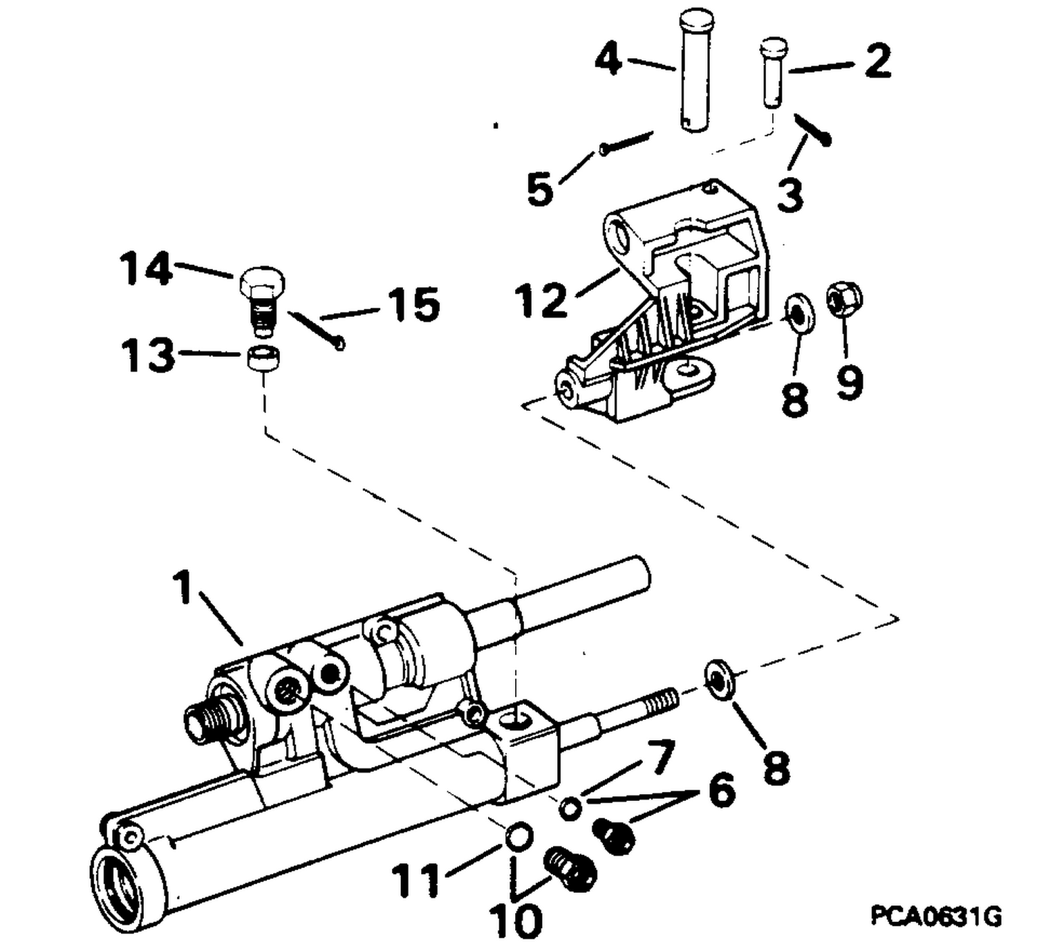 POWER STEERING CYLINDER