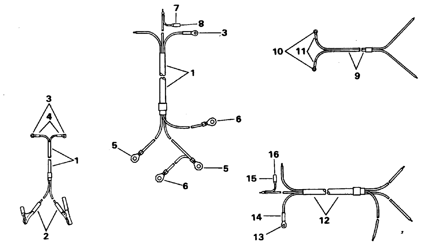 BATTERY CABLE/HAND STEERING