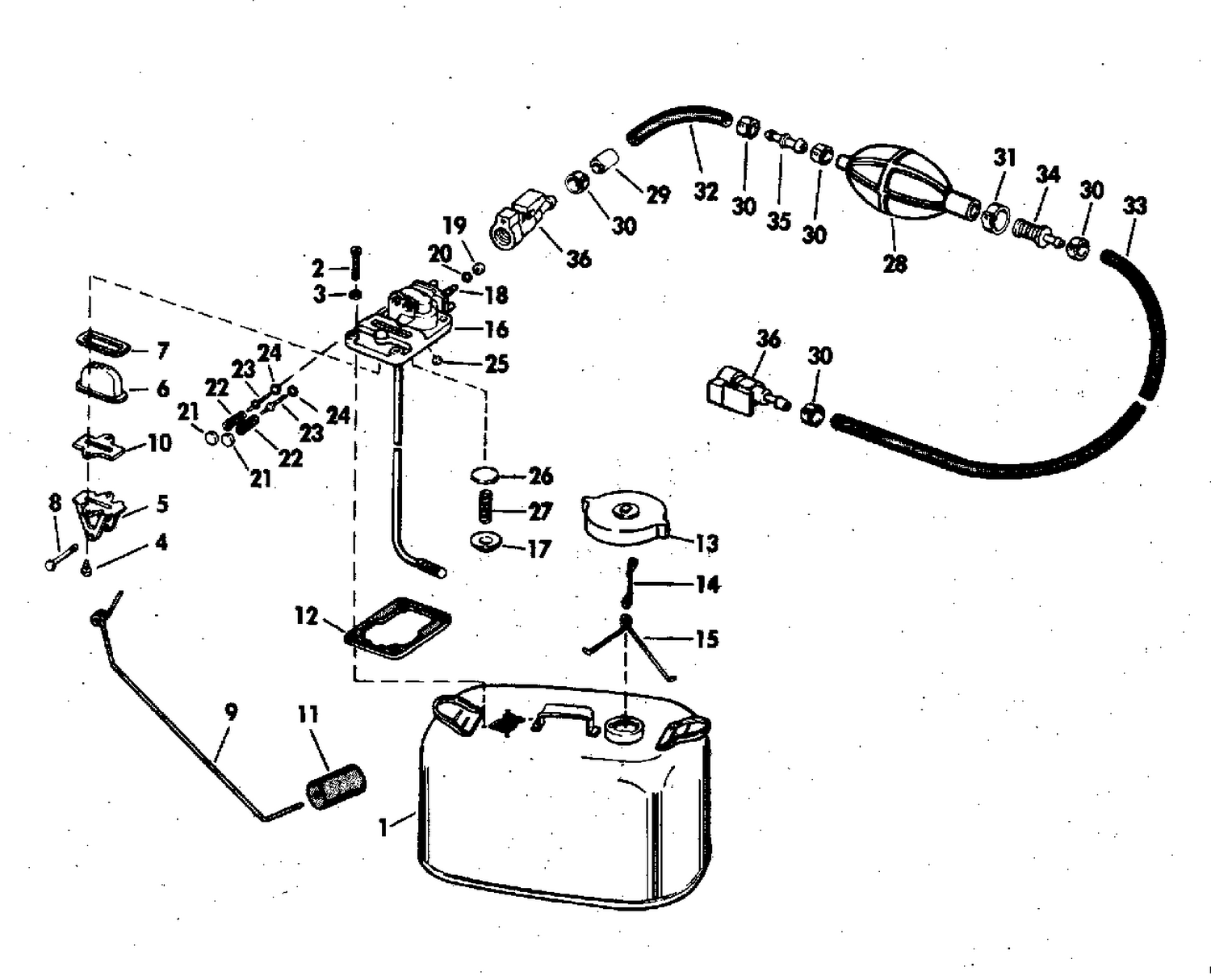 FUEL TANK - 6 GALLON