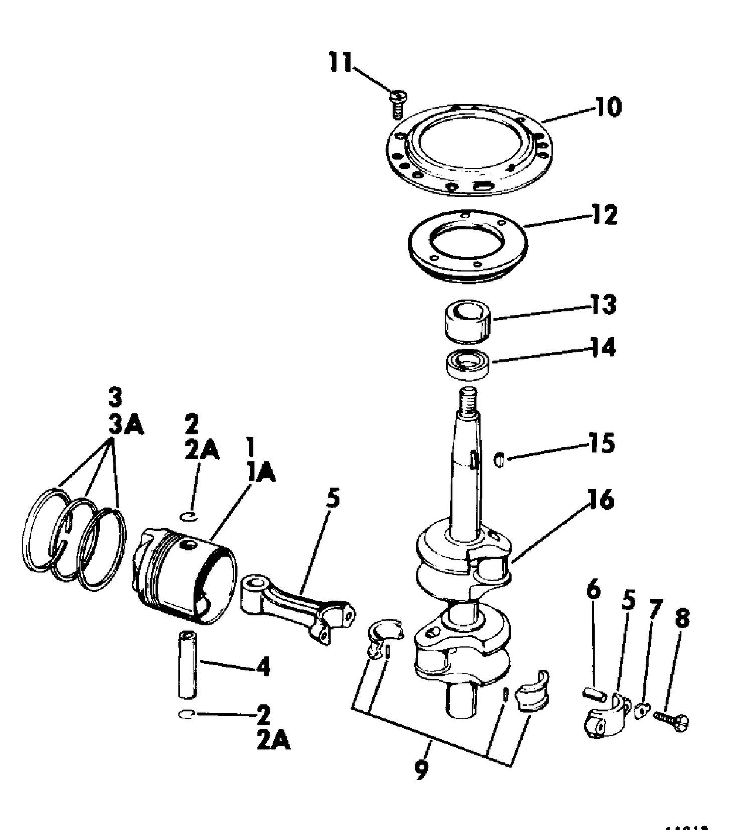 CRANKSHAFT & PISTON