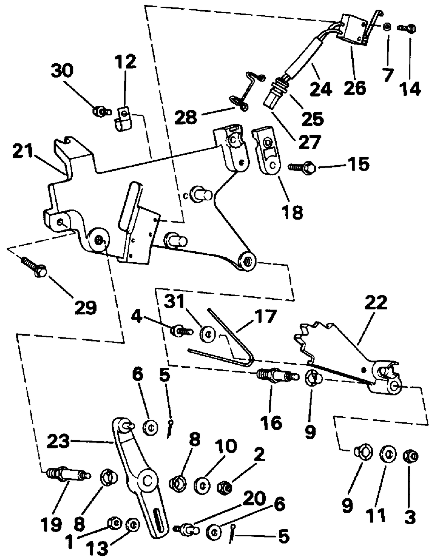 SHIFT BRACKET