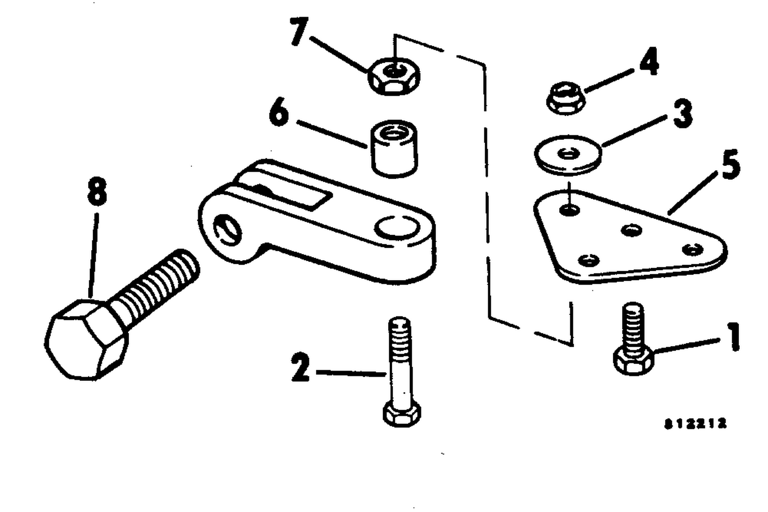 CONNECTOR KIT - DUAL CABLE STEERING 70 - V-6