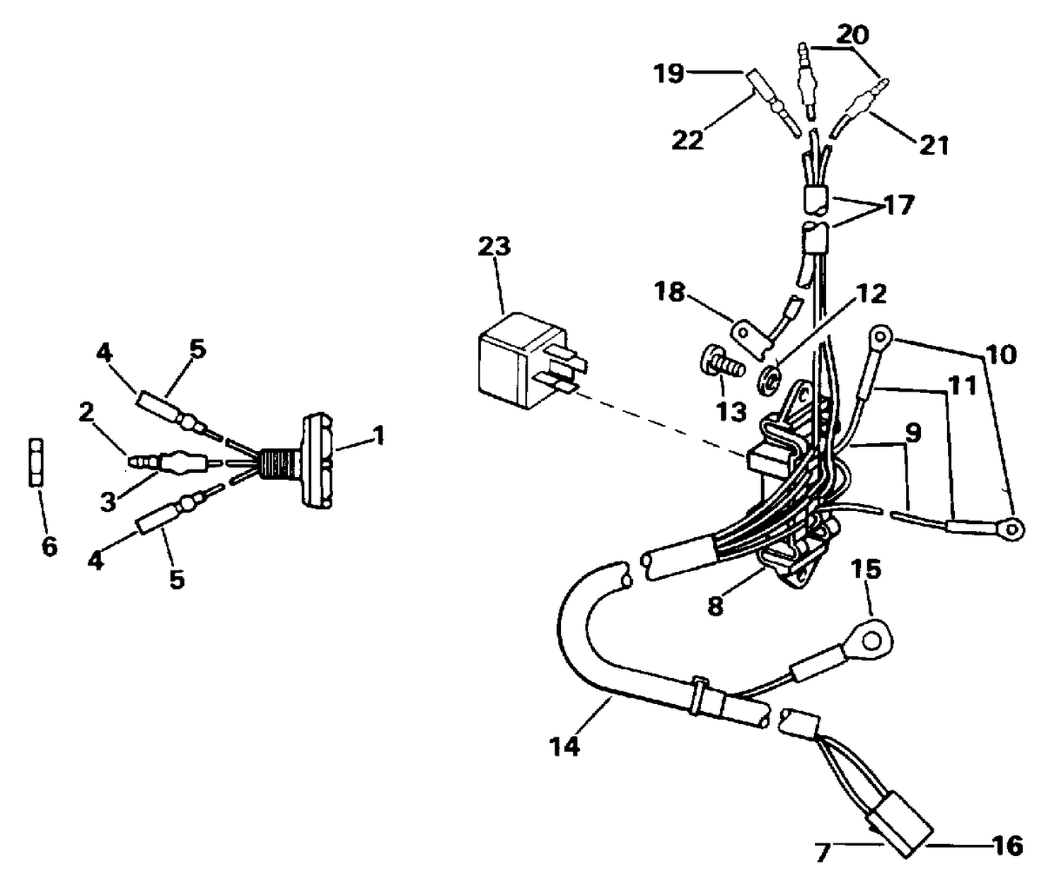 POWER TRIM/TILT ELECTRICAL