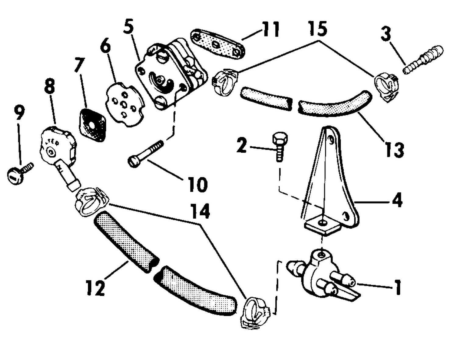 FUEL PUMP KIT 4 MODEL 4BR MODELS ONLY