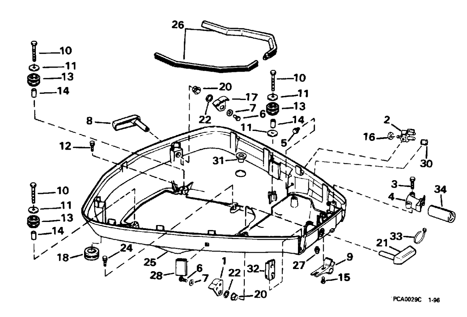 LOWER ENGINE COVER