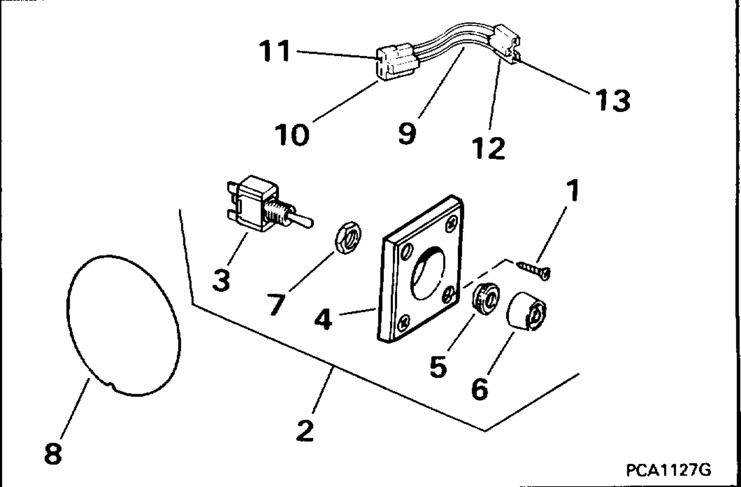 TRIM/TILT SWITCH CONVERSION KIT