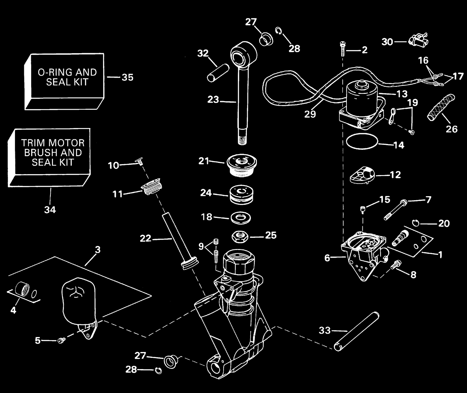 POWER TRIM/TILT HYDRAULIC ASSEMBLY