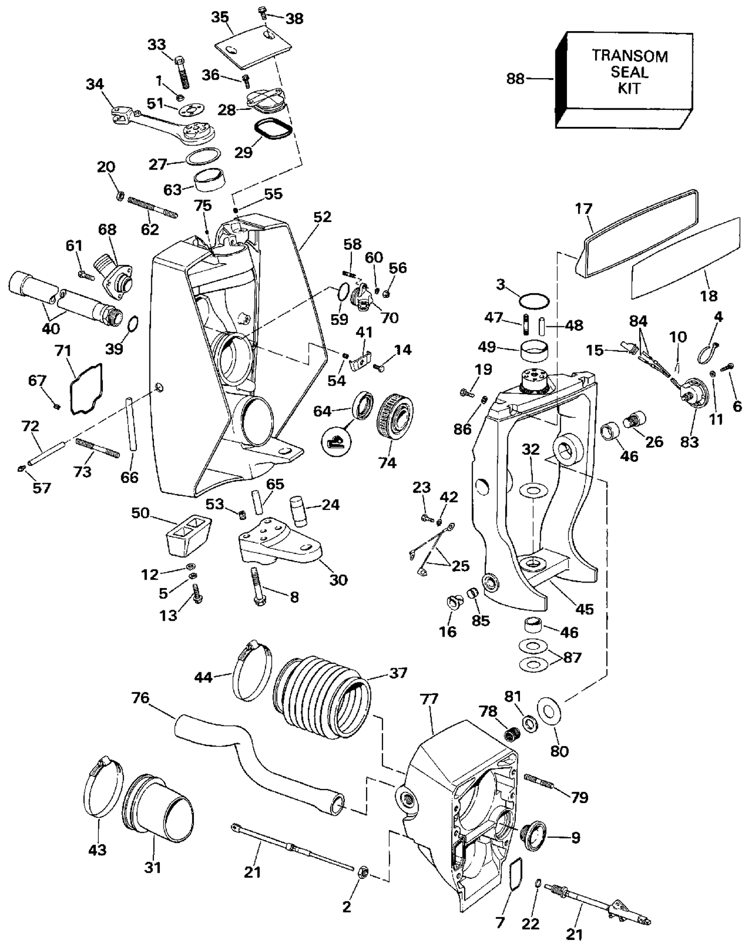 TRANSOM MOUNT