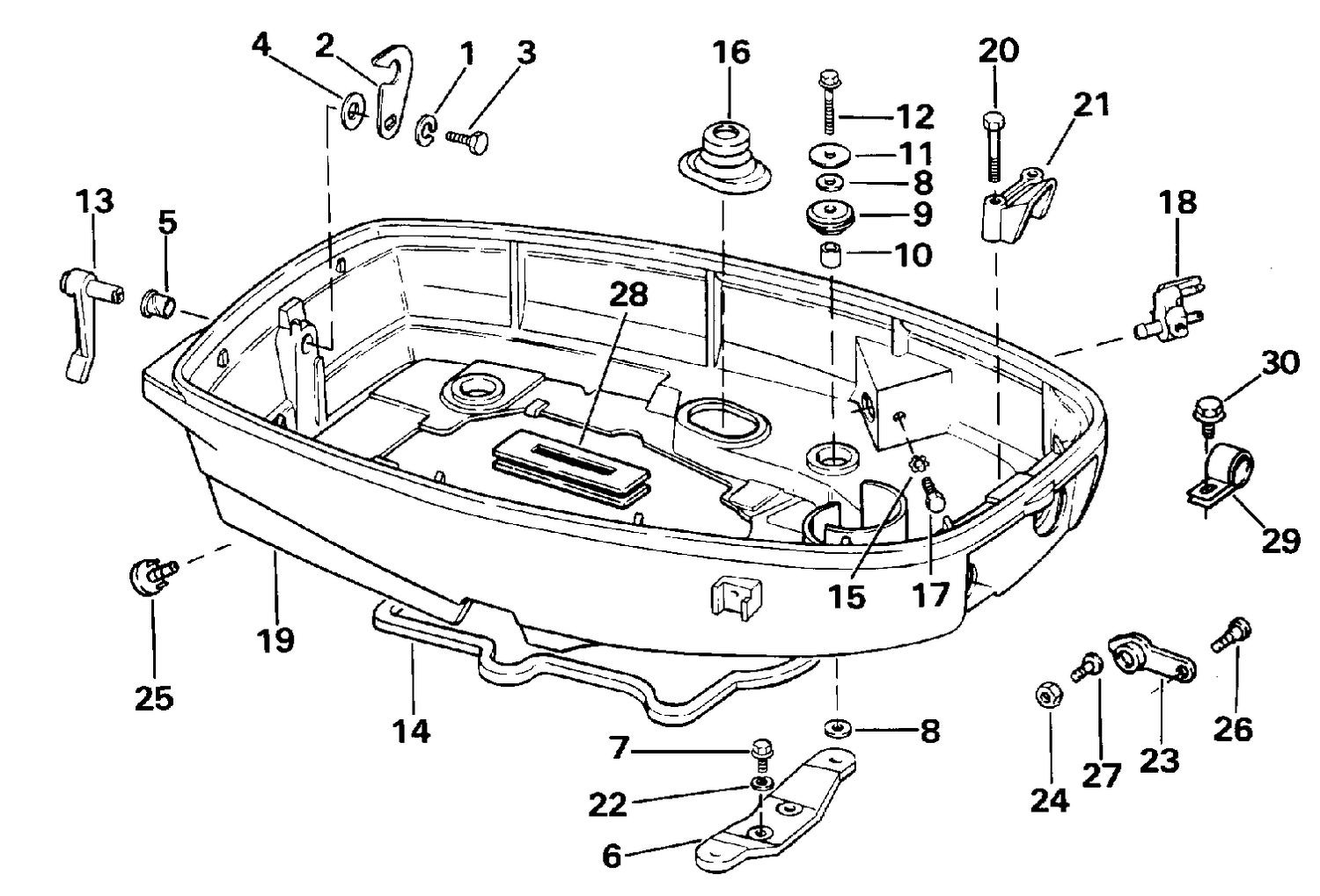 LOWER ENGINE COVER