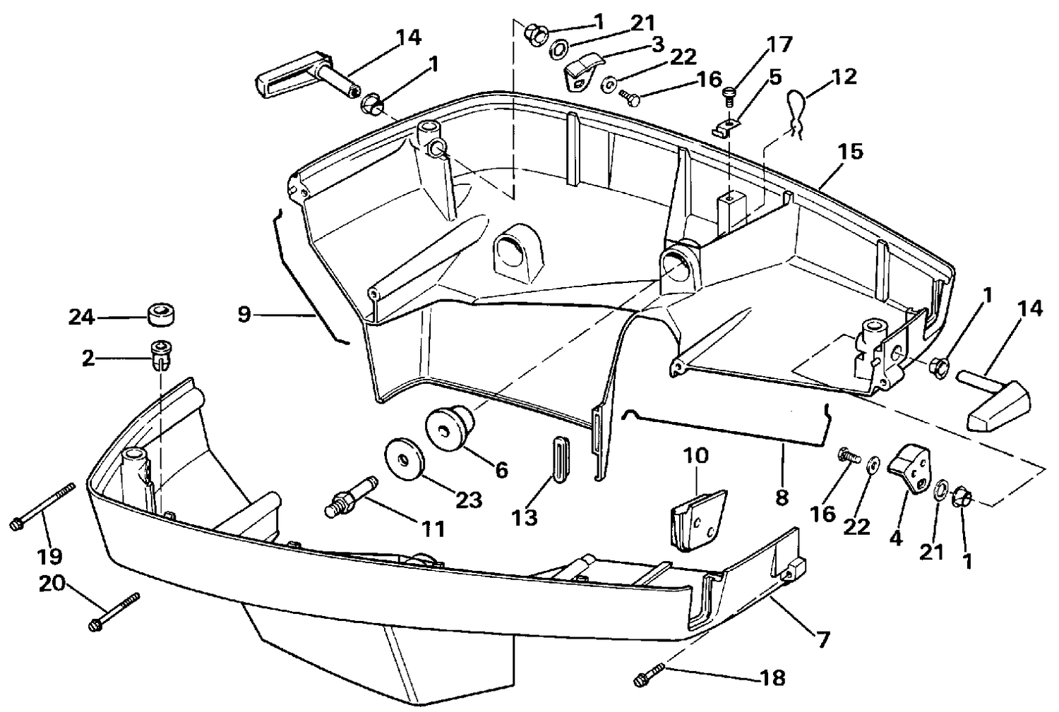 LOWER ENGINE COVER