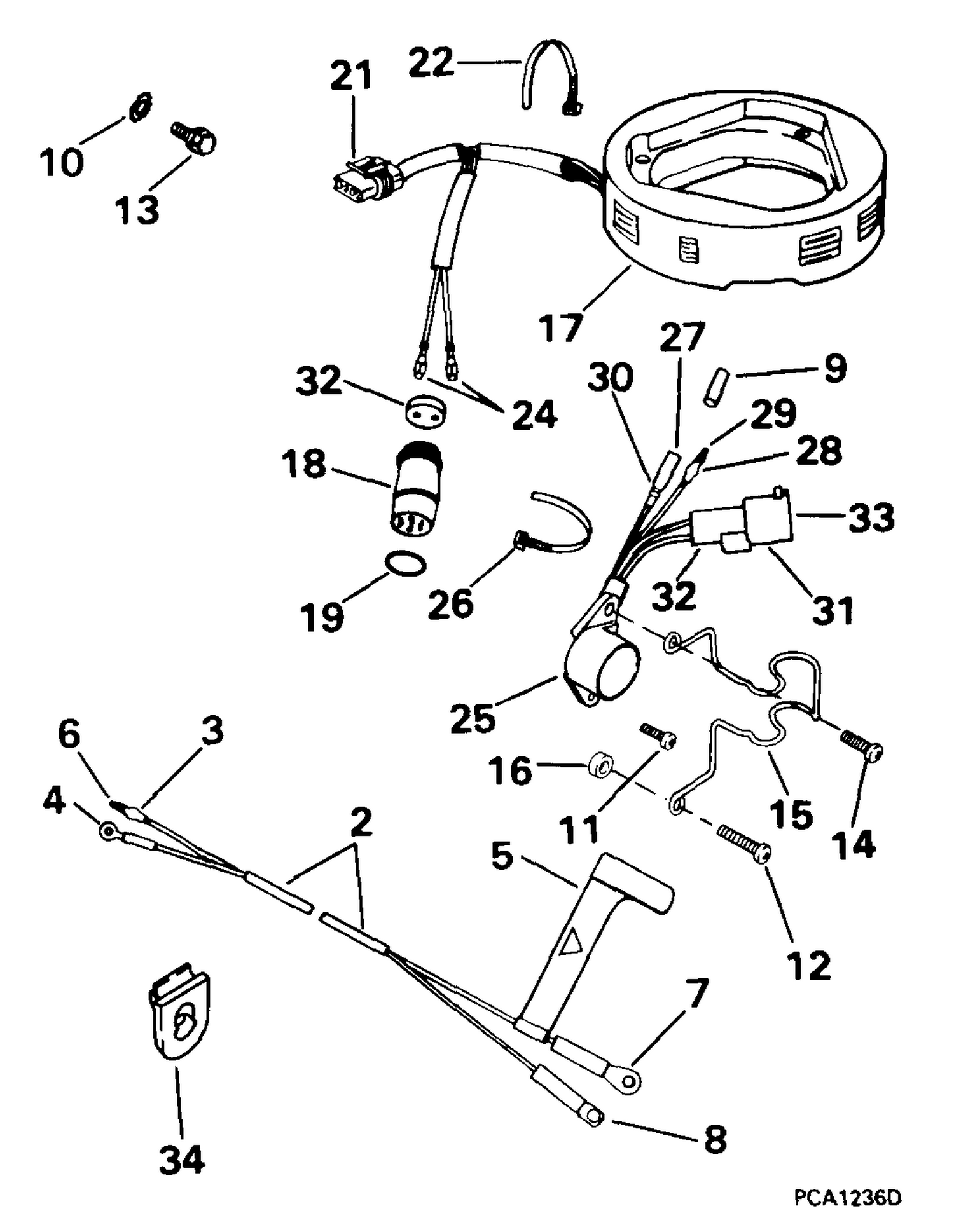 BATTERY CHARGE KIT -- 9.9, 15 (4-STROKE)