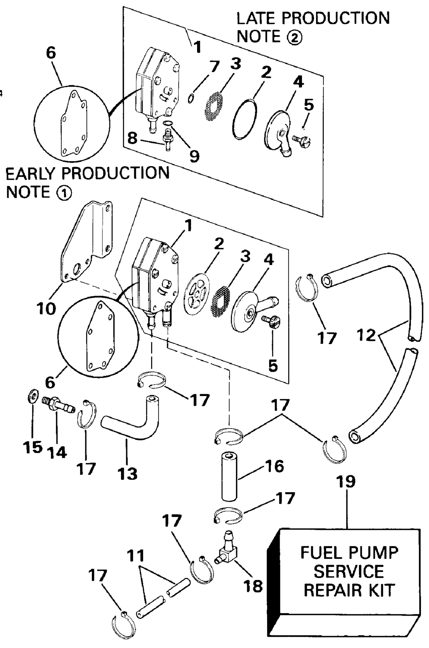 ACCUMIX     FUEL PUMP KIT - 5, 6, 6.5 & 8