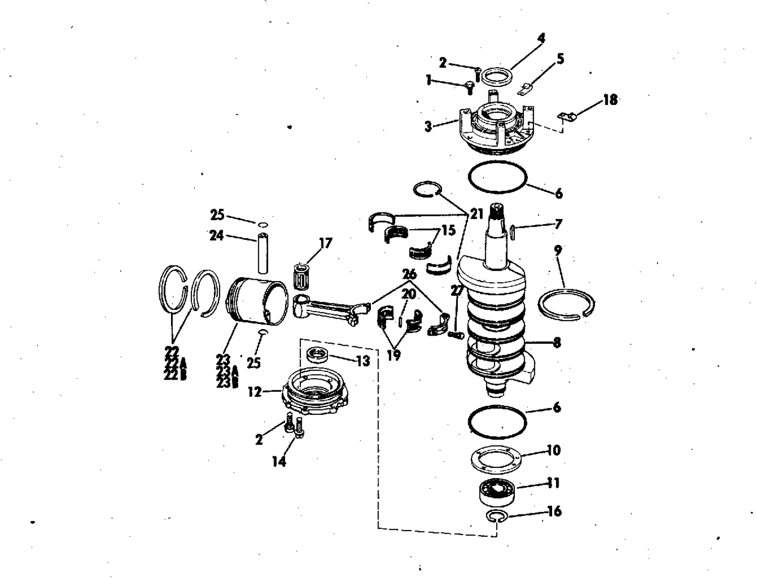 CRANKSHAFT & PISTON