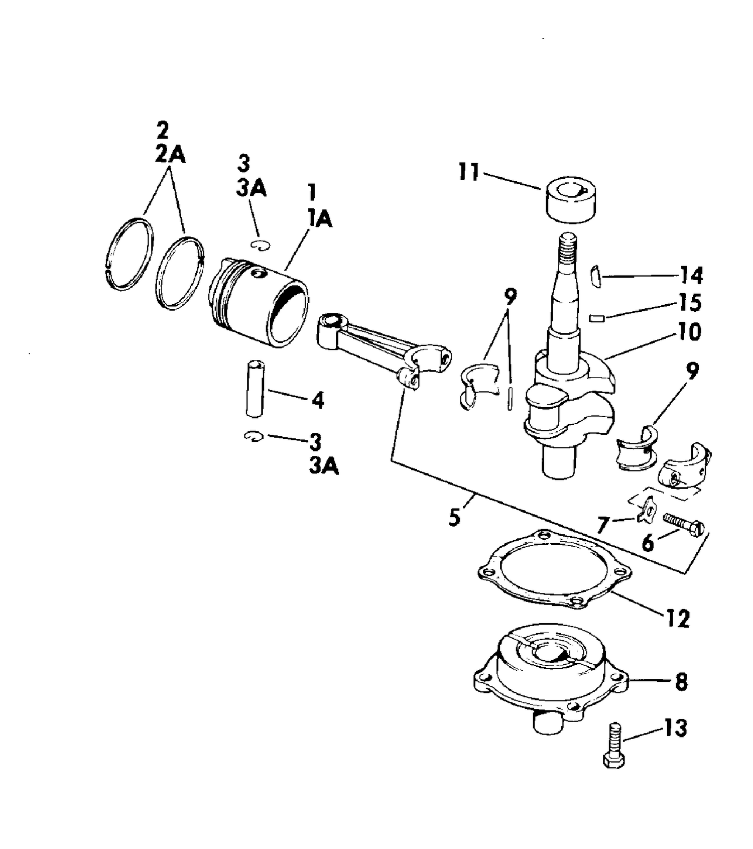 CRANKSHAFT & PISTON