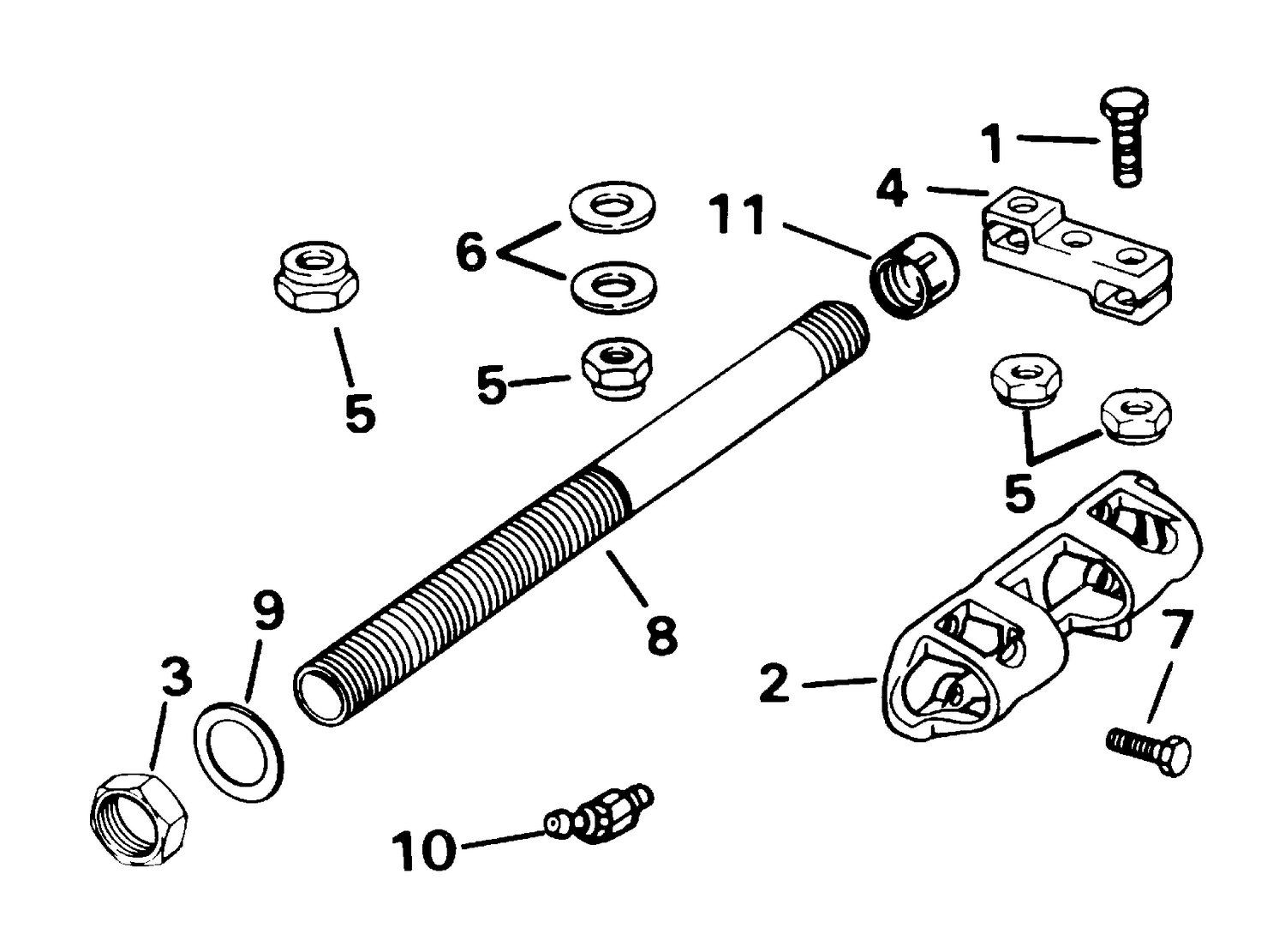 DUAL CABLE STEERING CONNECTOR KIT - PARALLEL ENTRY - FASTRAK™