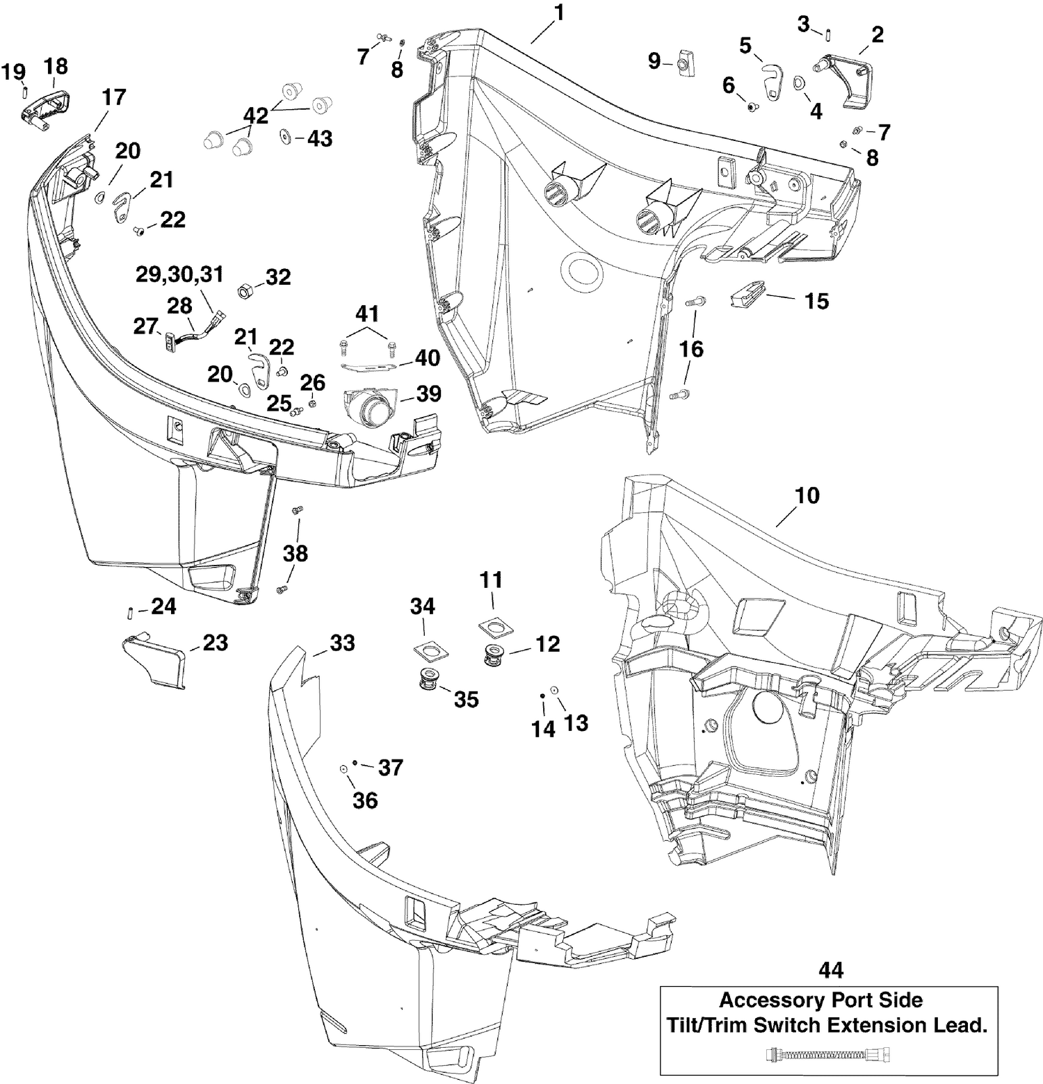 LOWER ENGINE COVER