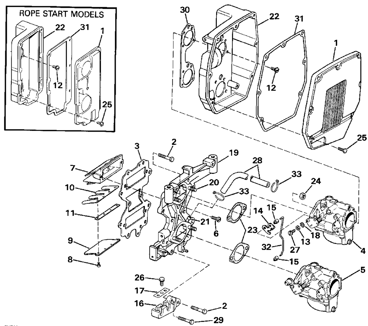 INTAKE MANIFOLD & AIR SILENCER