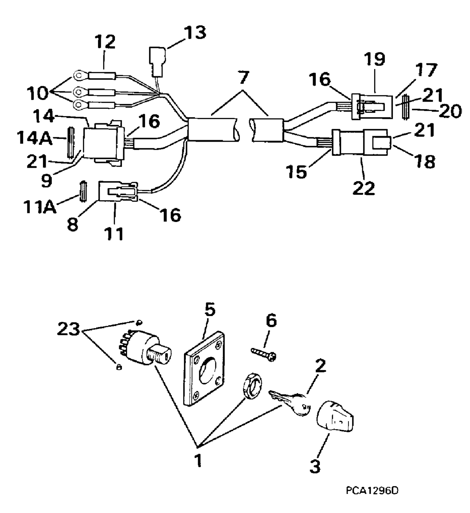 IGNITION SWITCH & CABLE