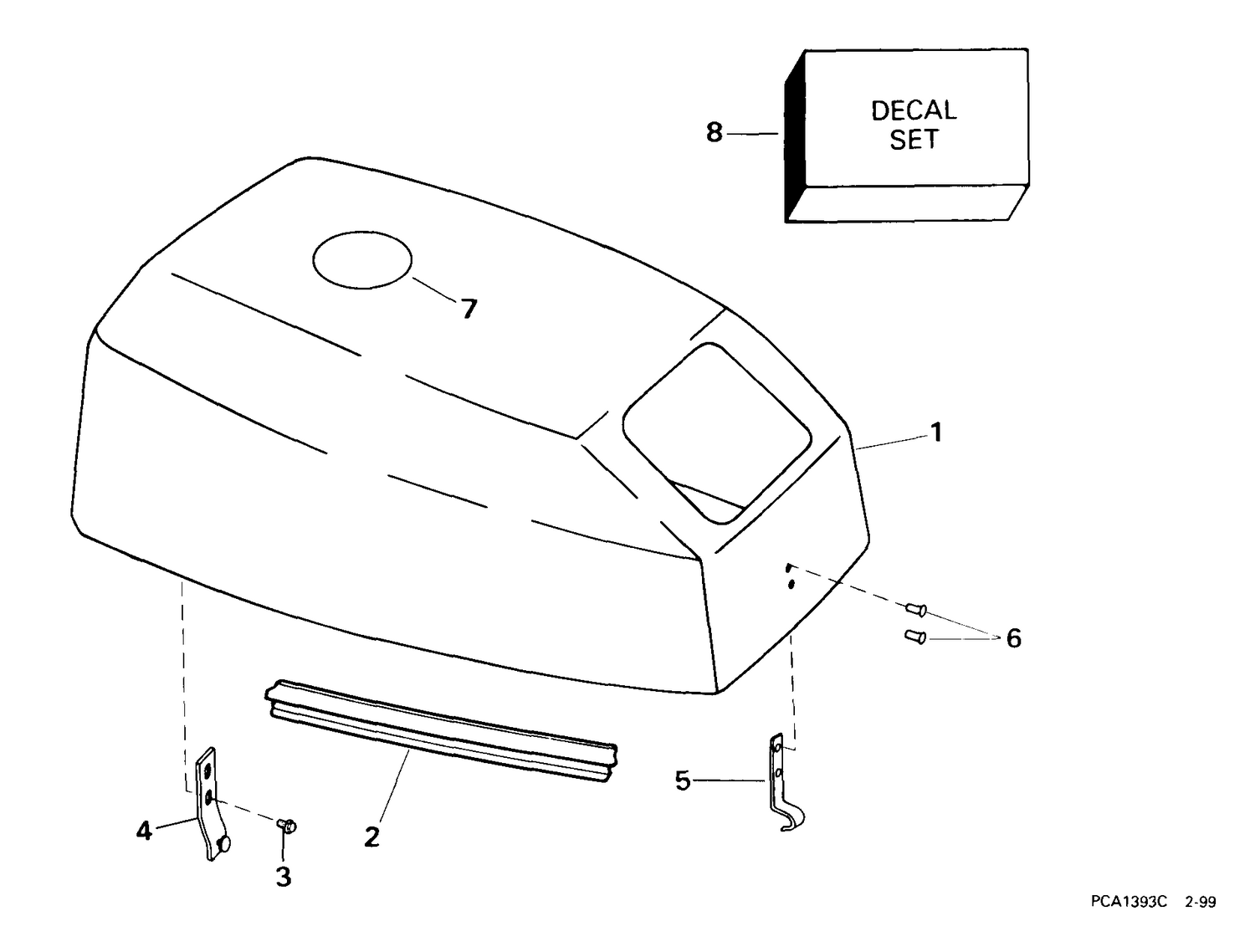 ENGINE COVER -- EVINRUDE