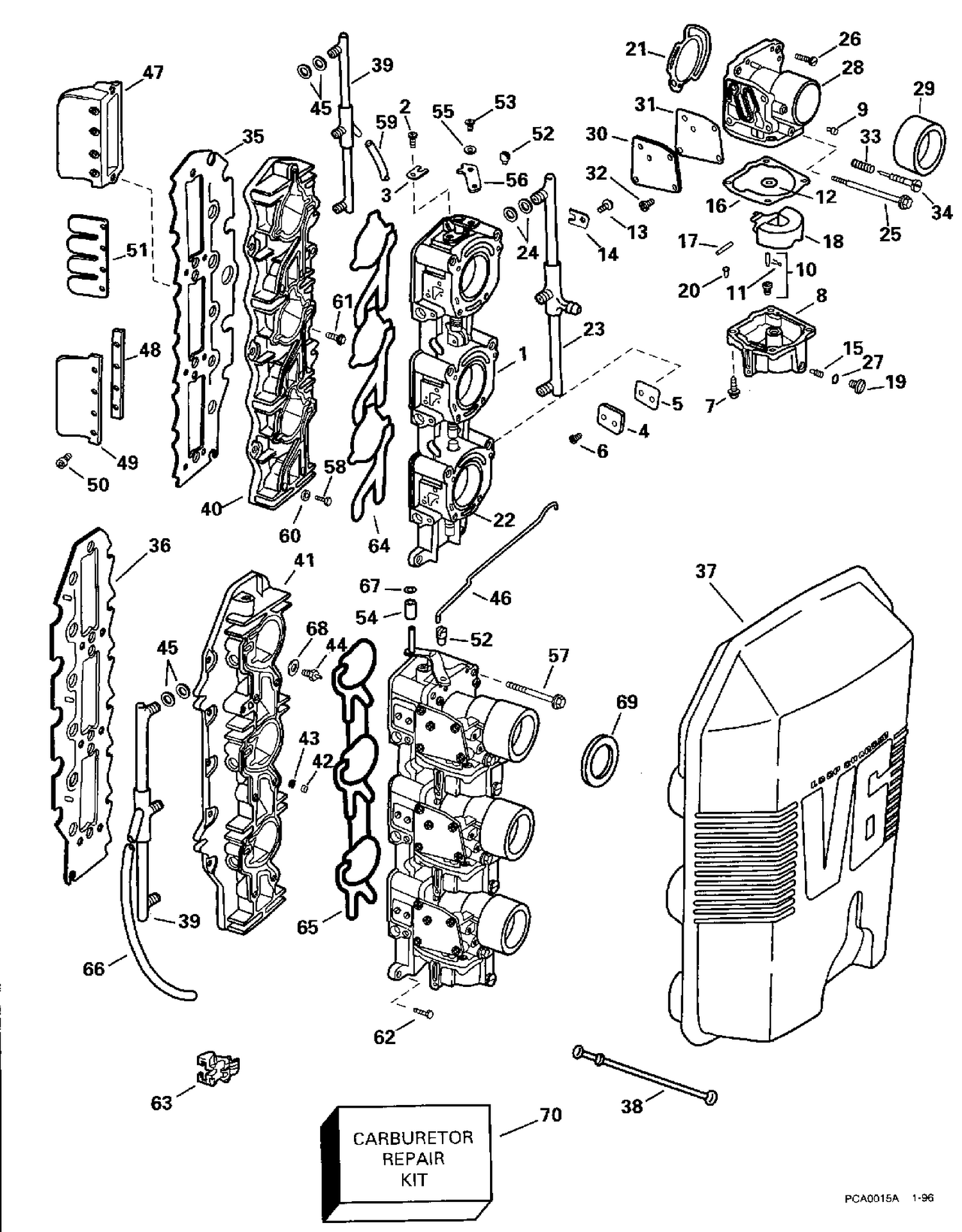 CARBURETOR & INTAKE MANIFOLD