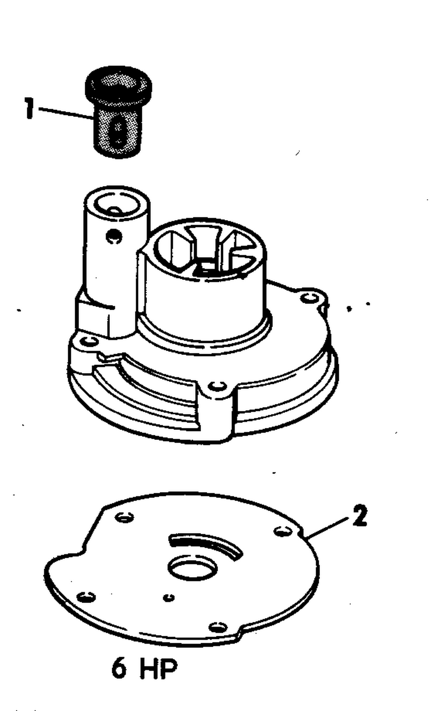 CHROME PUMP KITS 6 HP