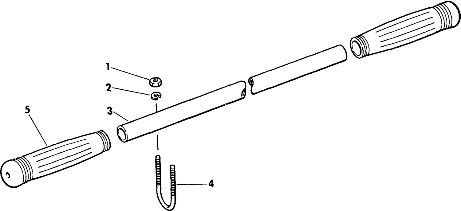 CARRYING HANDLE ASSEMBLY 25 & 40 COMMERCIAL