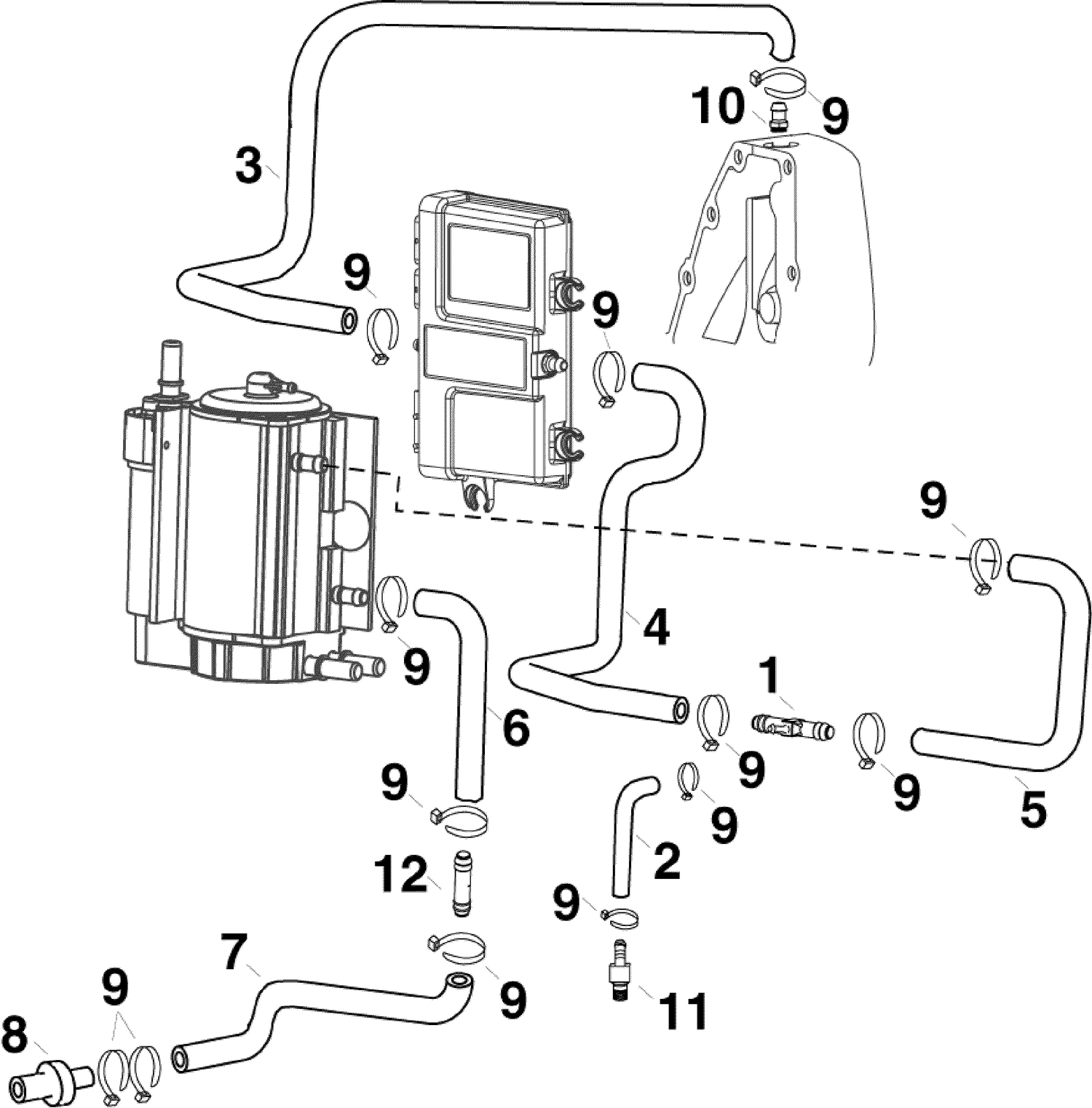 COOLING HOSES