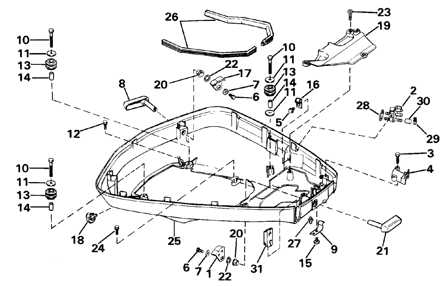 LOWER ENGINE COVER