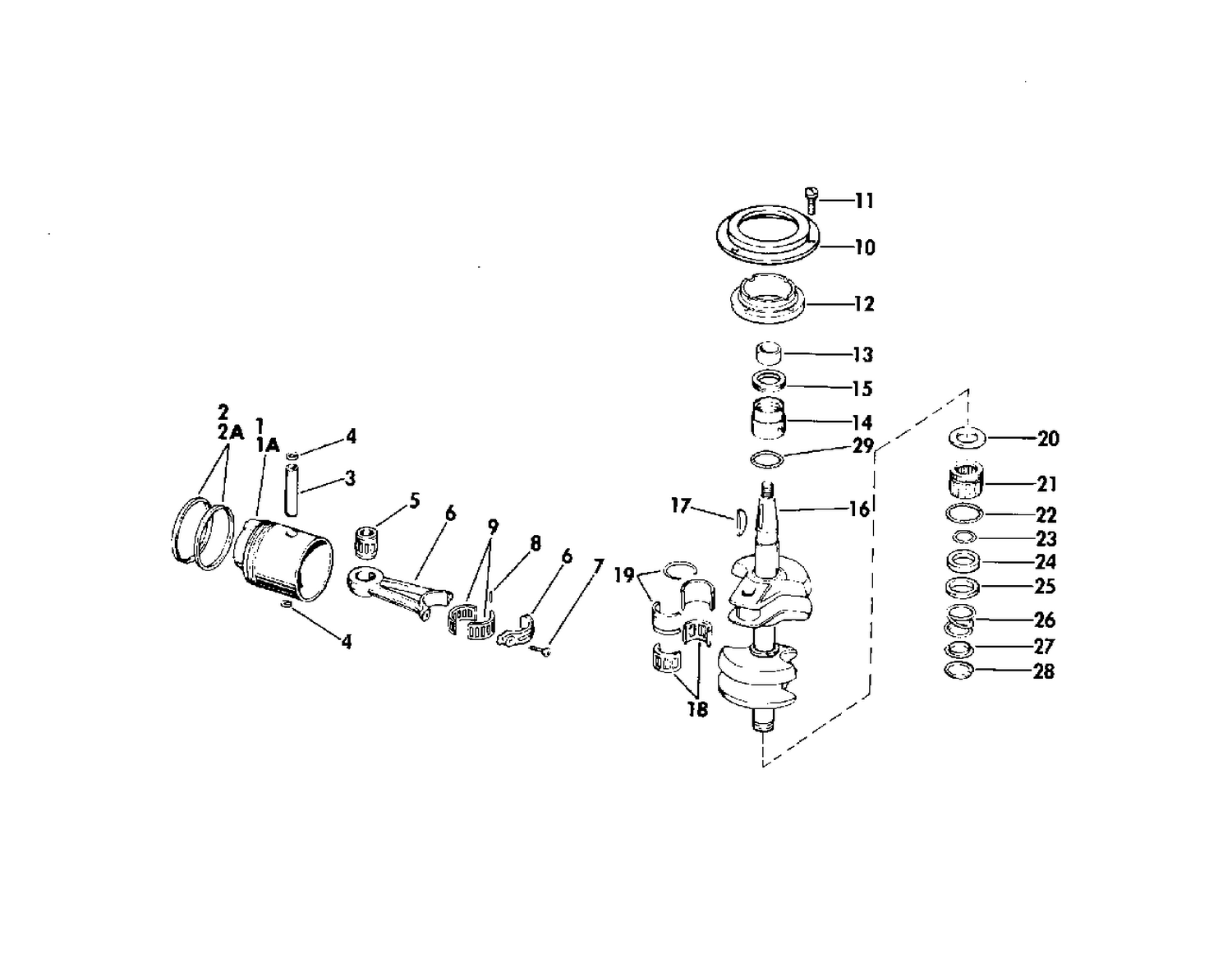 CRANKSHAFT & PISTON